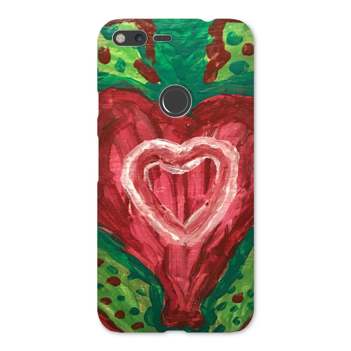 SACRED HEART OF THE SEED OF LIFE SNAP PHONE CASE