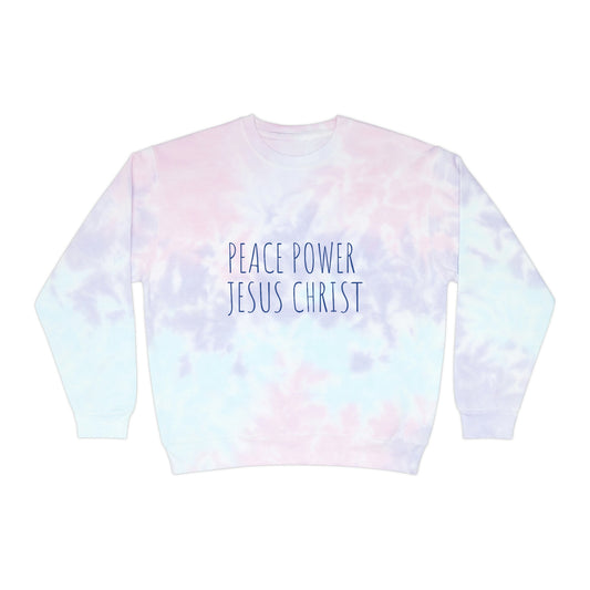 PEACE POWER JESUS CHRIST SWEATSHIRT FOR MEN AND WOMEN