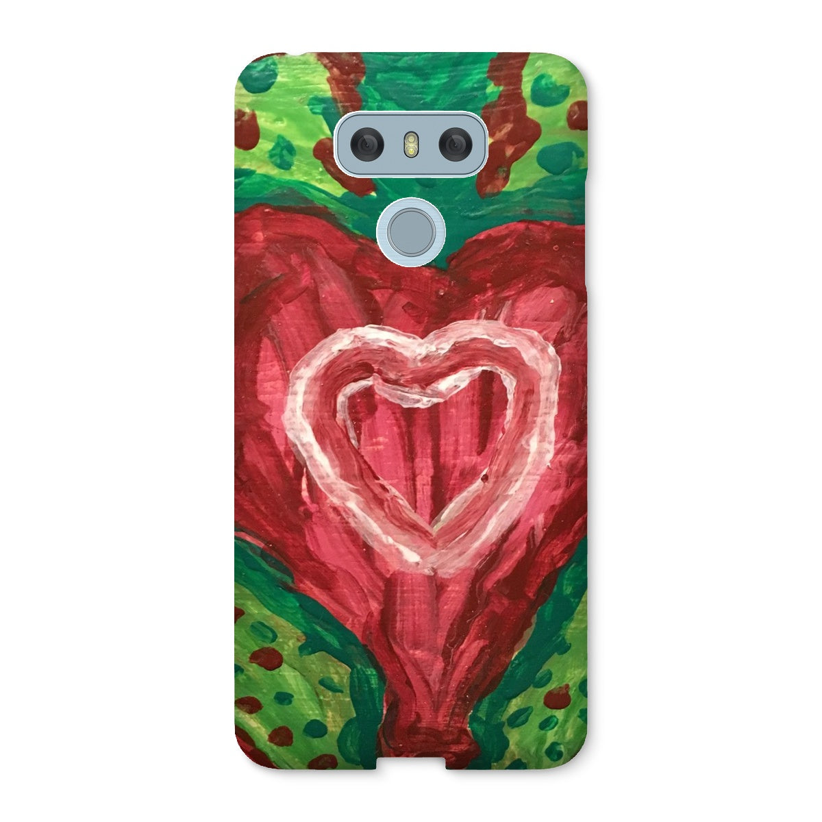 SACRED HEART OF THE SEED OF LIFE SNAP PHONE CASE