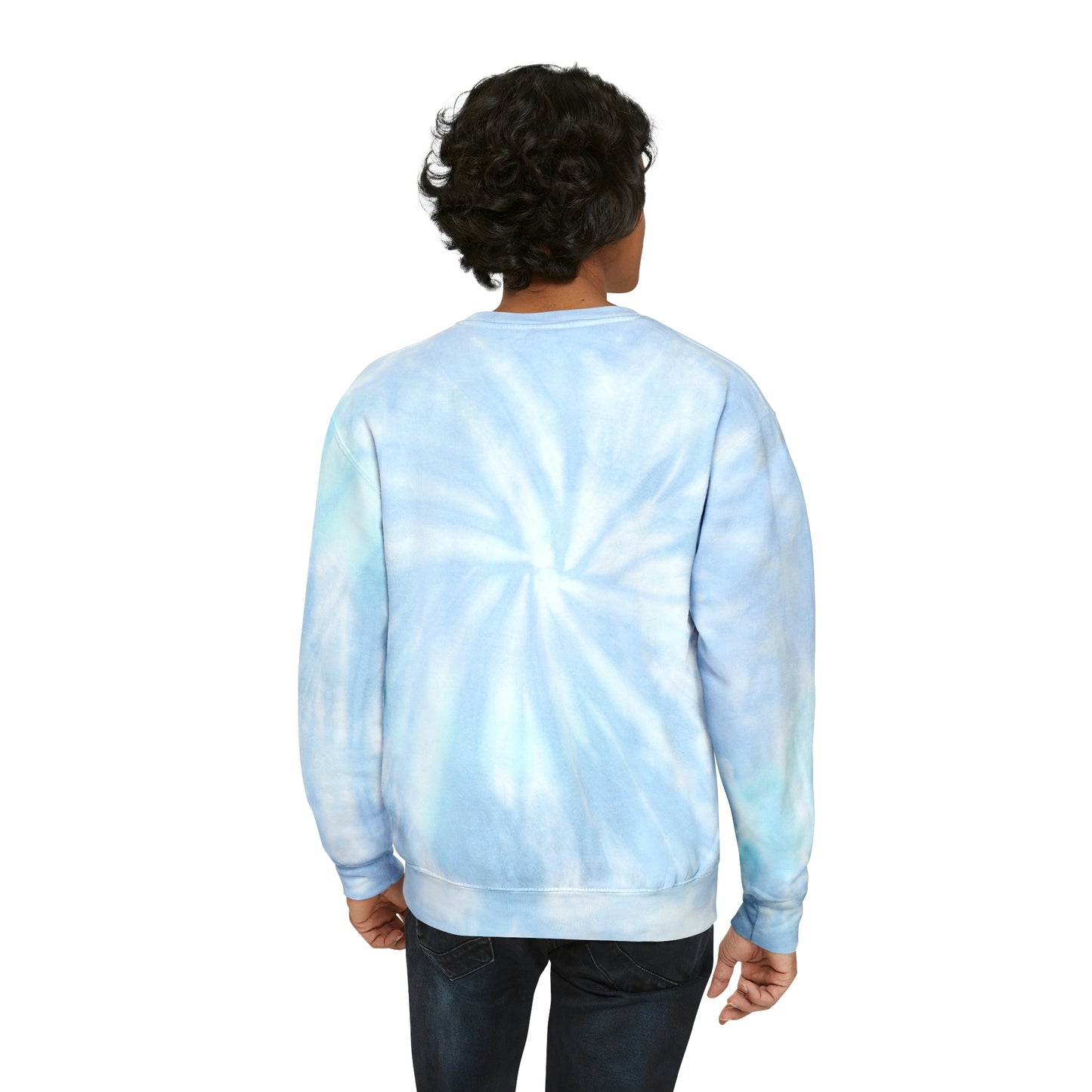 PEACE POWER UNISEX TIE-DYE SWEATSHIRT