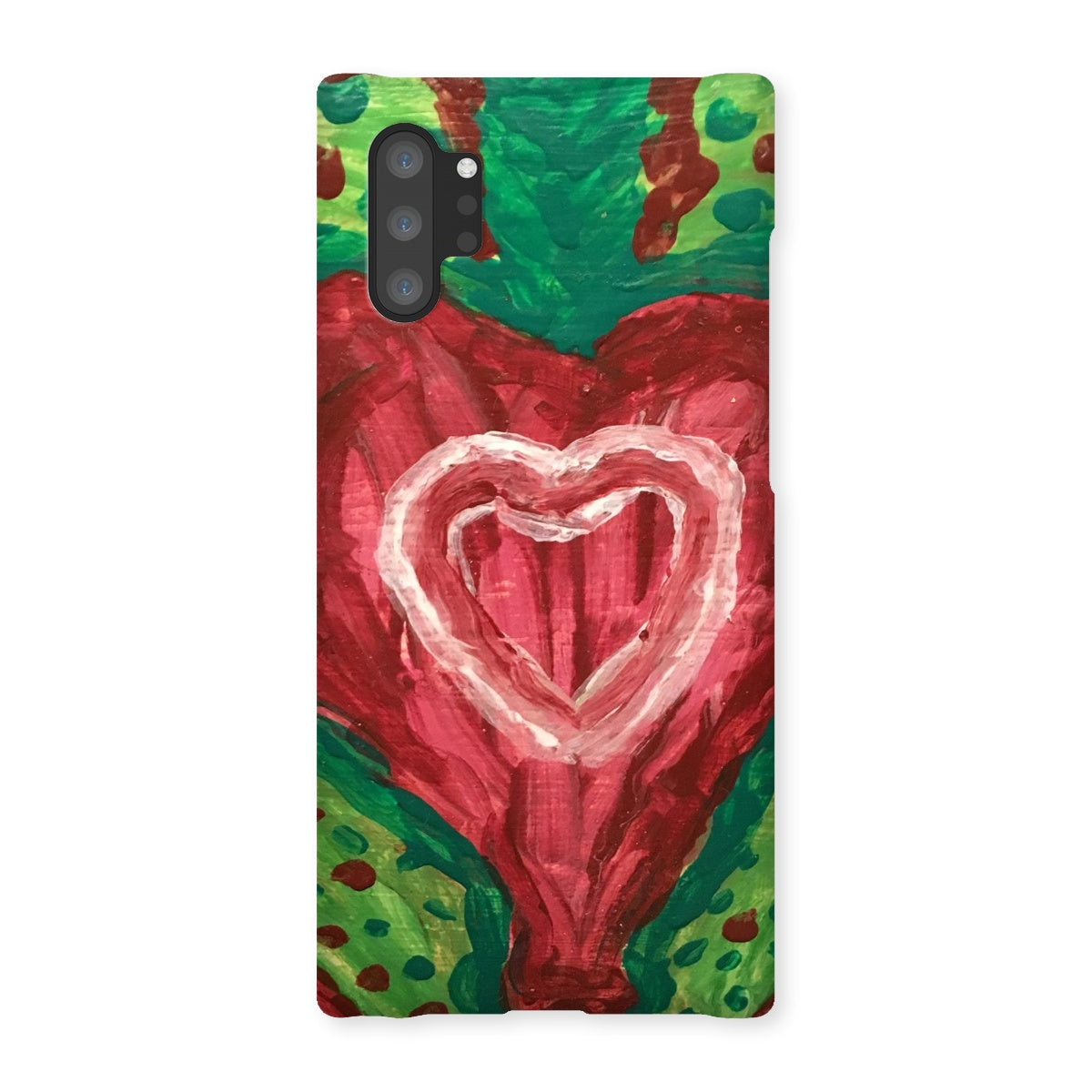 SACRED HEART OF THE SEED OF LIFE SNAP PHONE CASE