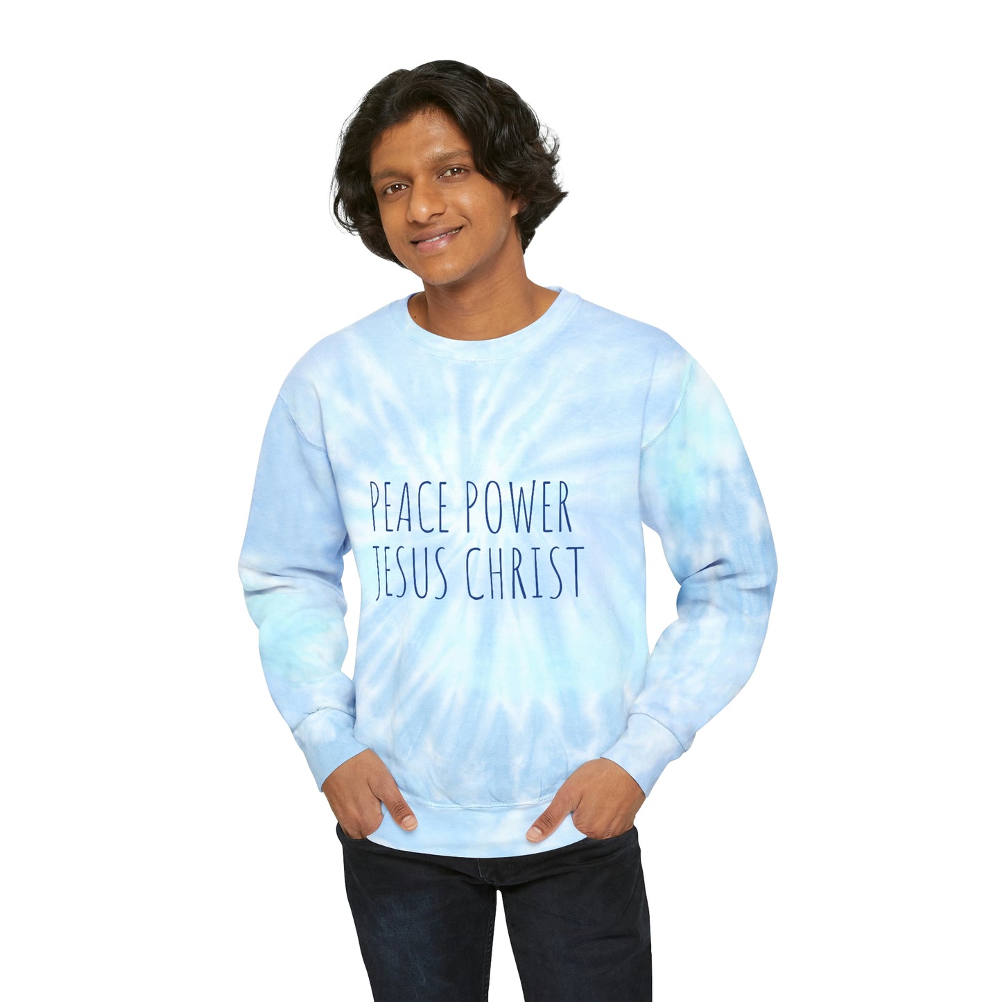 PEACE POWER JESUS CHRIST SWEATSHIRT FOR MEN AND WOMEN