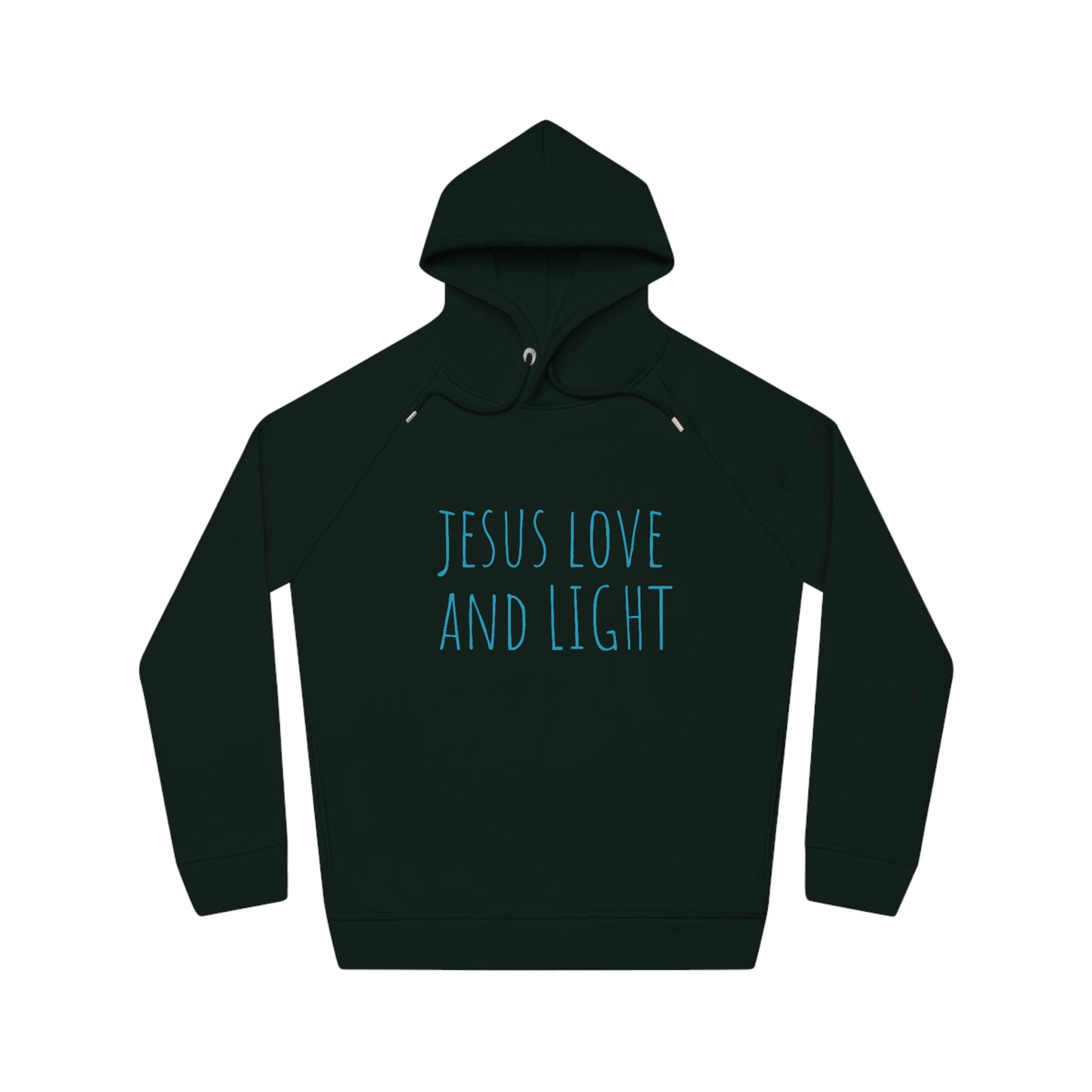 JESUS LOVE LIGHT UNISEX SIDER HOODIE