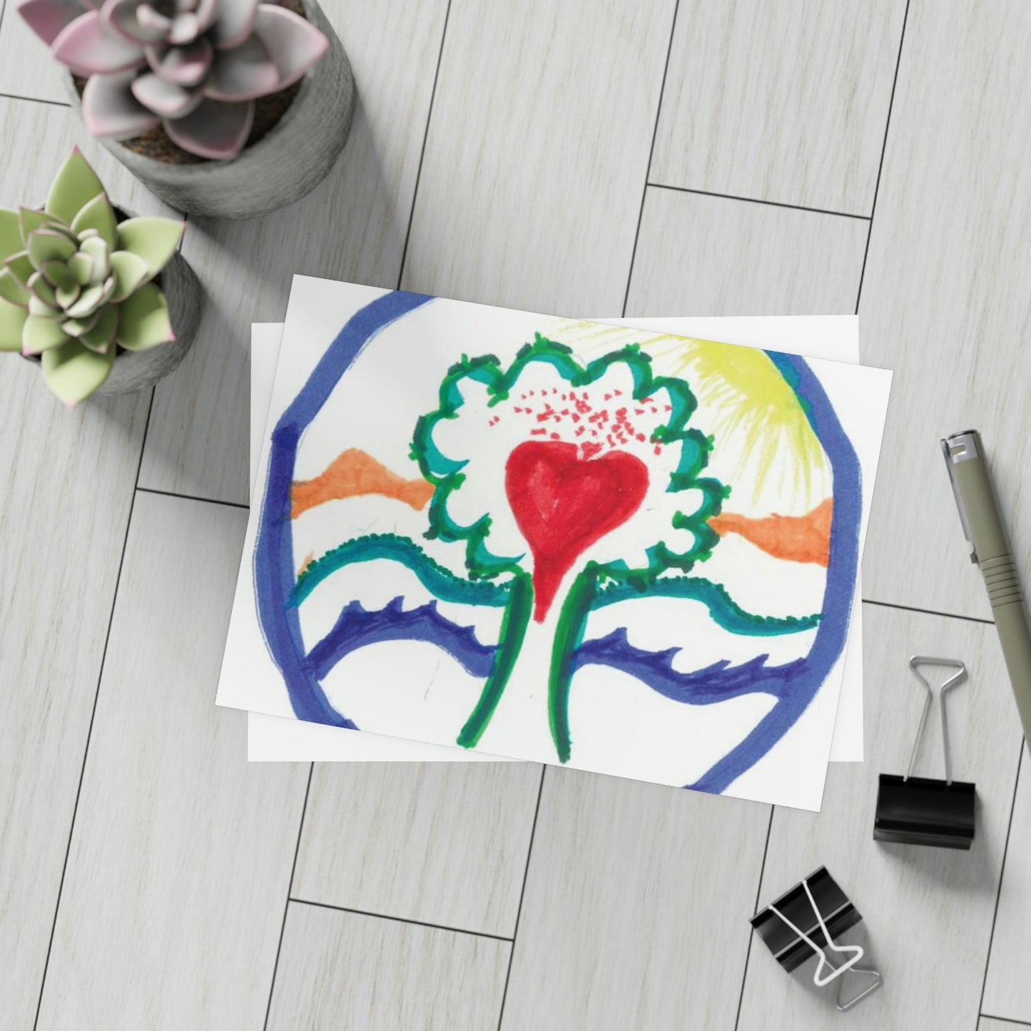 SUNSHINE TREE CHILDREN'S THANK YOU CARD