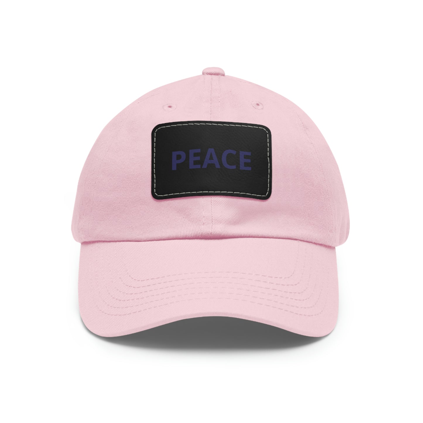 PEACE HAT WITH LEATHER PATCH