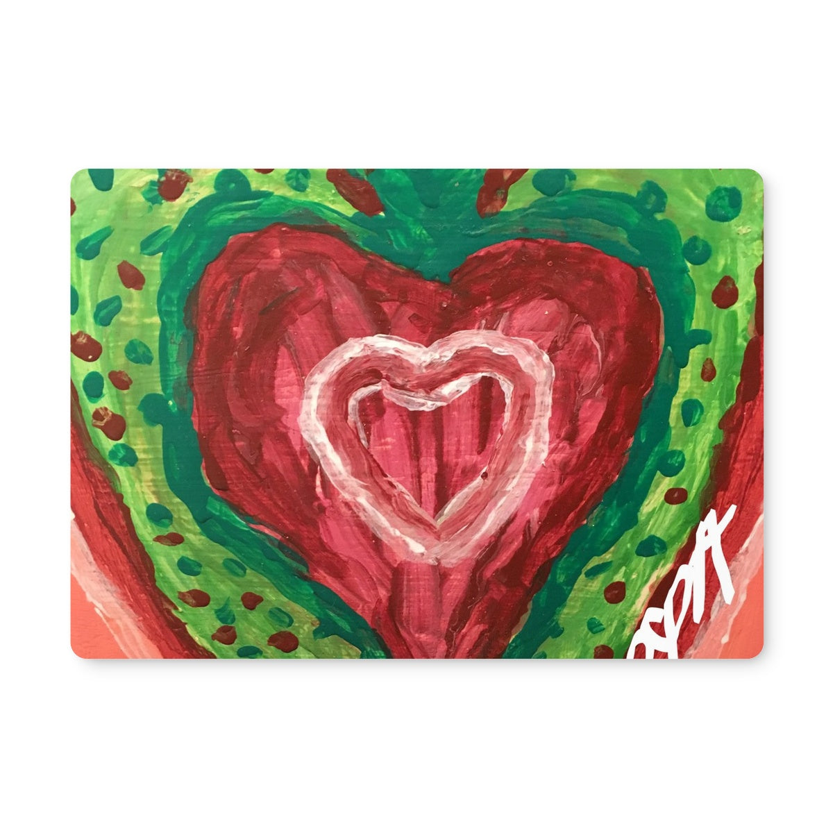 SACRED HEART OF THE SEED OF LIFE PLACEMAT