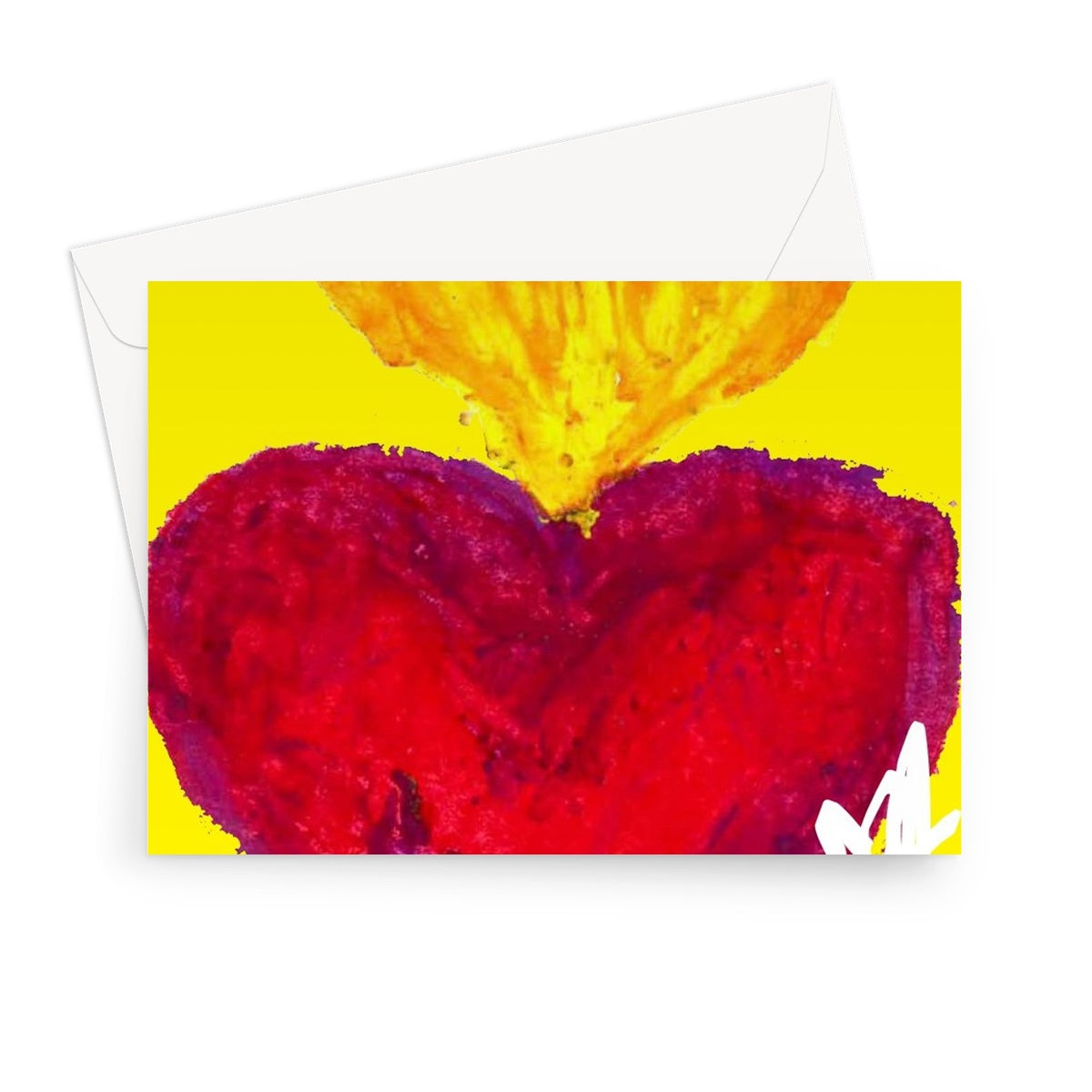 SACRED HEART ETERNAL LOVE GREETING CARD