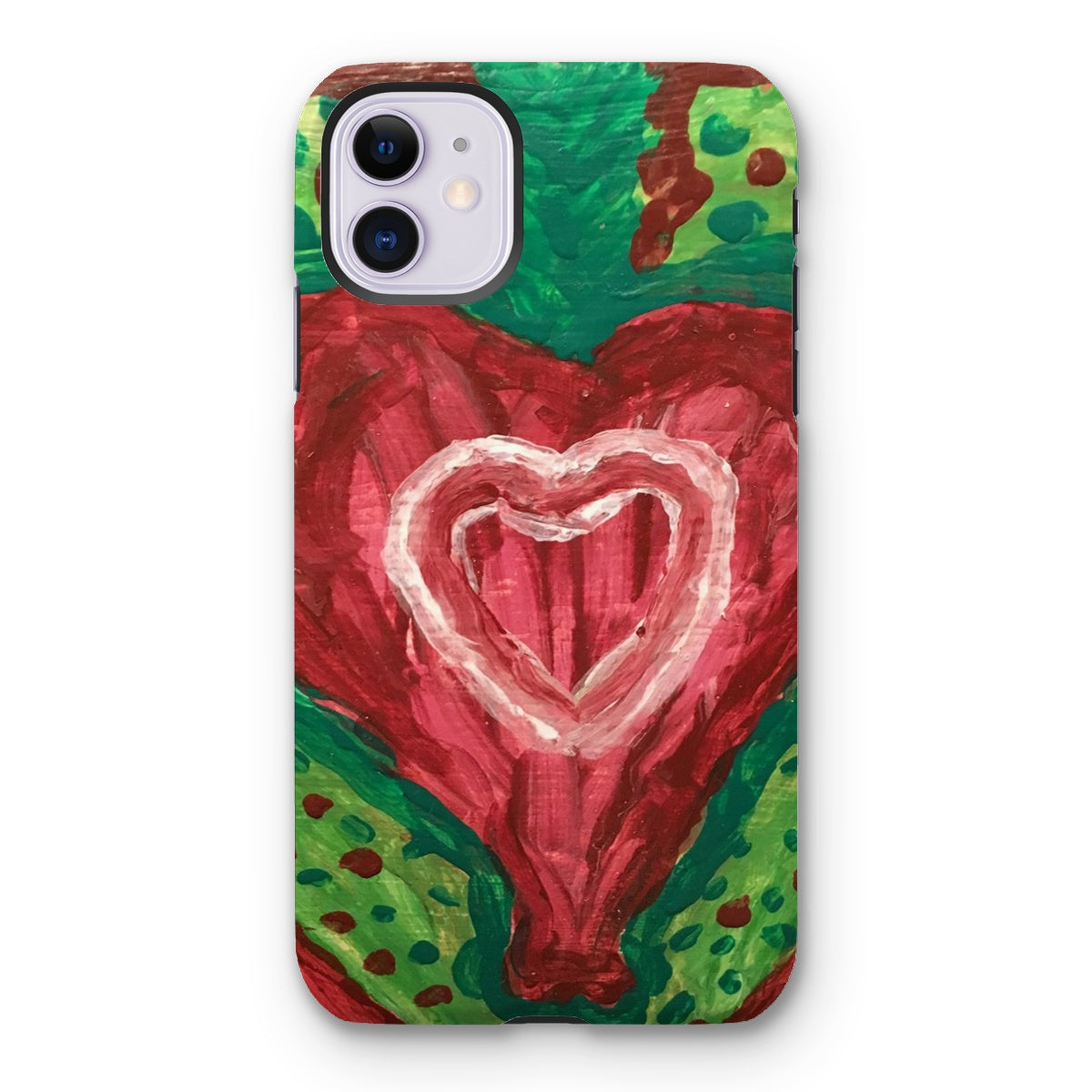 SACRED HEART OF THE SEED OF LIFE TOUGH PHONE CASE