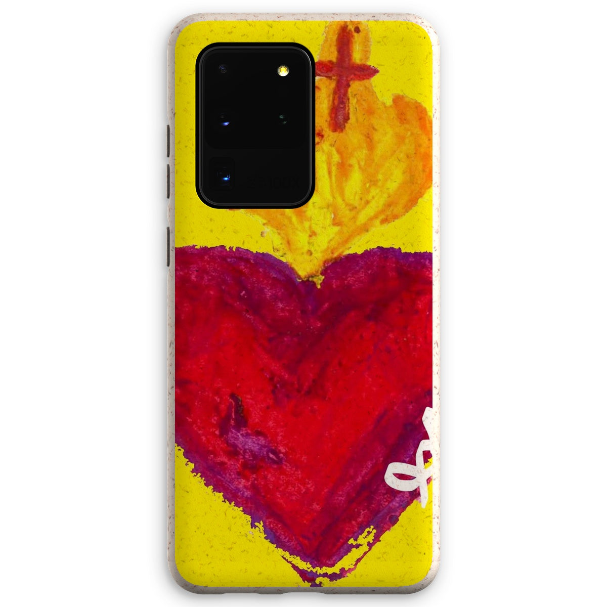 SACRED HEART ETERNAL LOVE ECO PHONE CASE