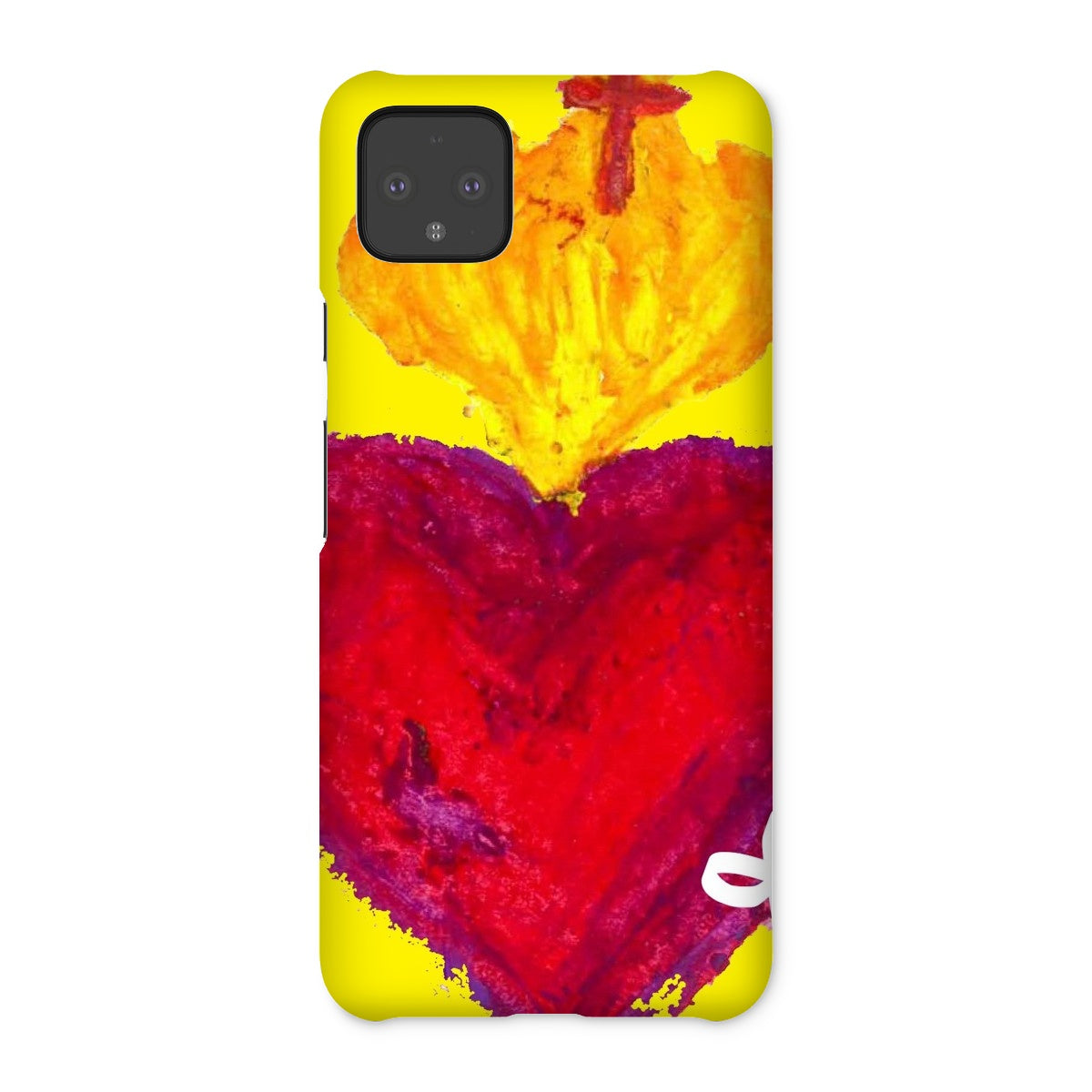 SACRED HEART ETERNAL LOVE SNAP PHONE CASE