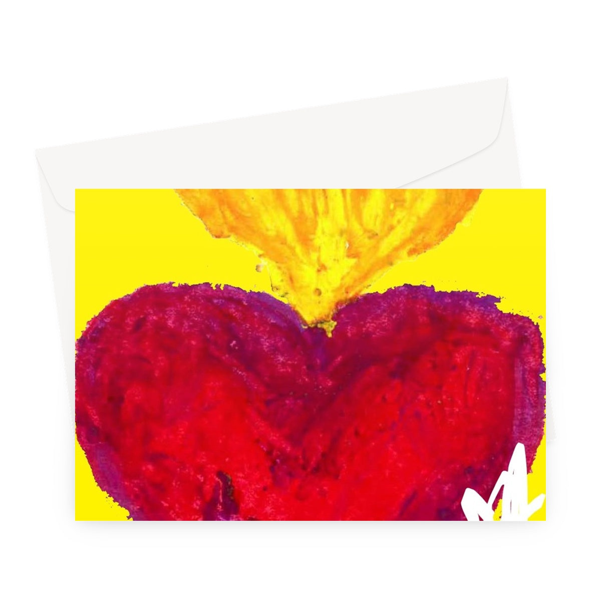 SACRED HEART ETERNAL LOVE GREETING CARD