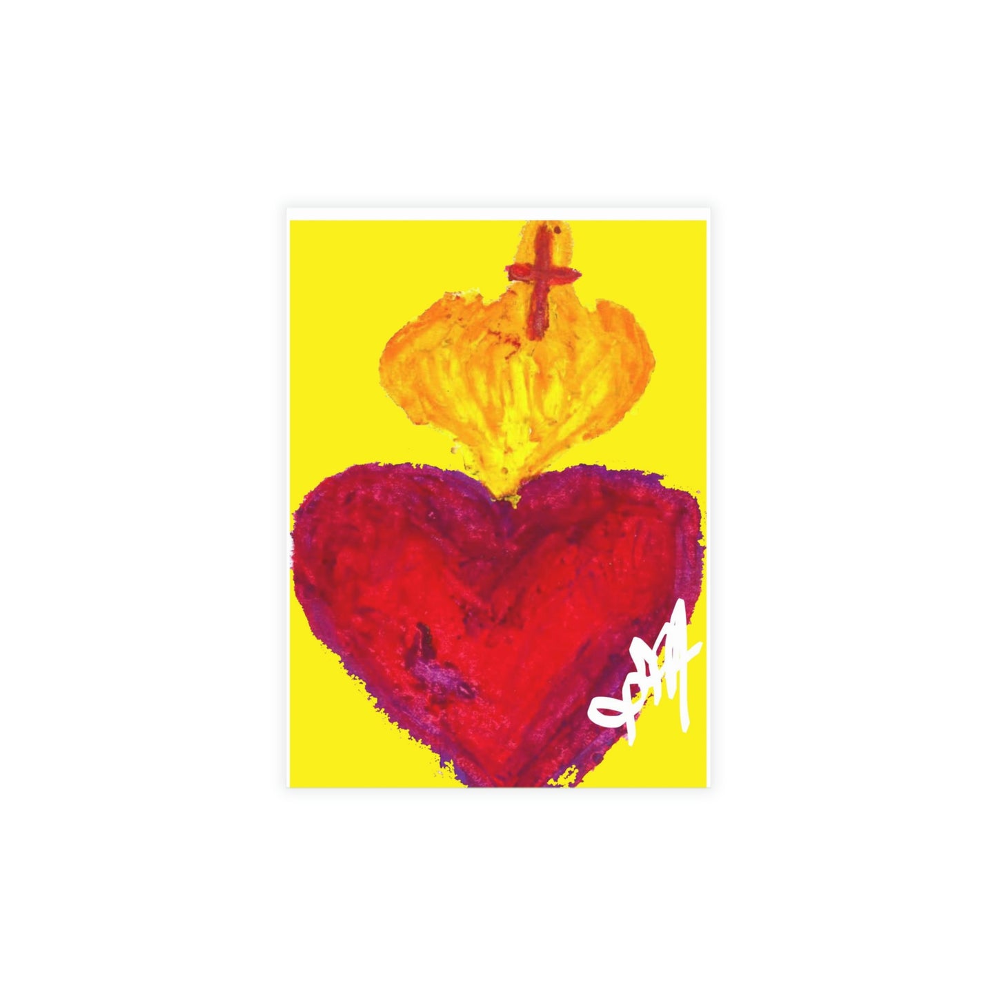 SACRED HEART OF LIGHT CARDS (Greeting Card Bundles (10, 30, 50 pcs))