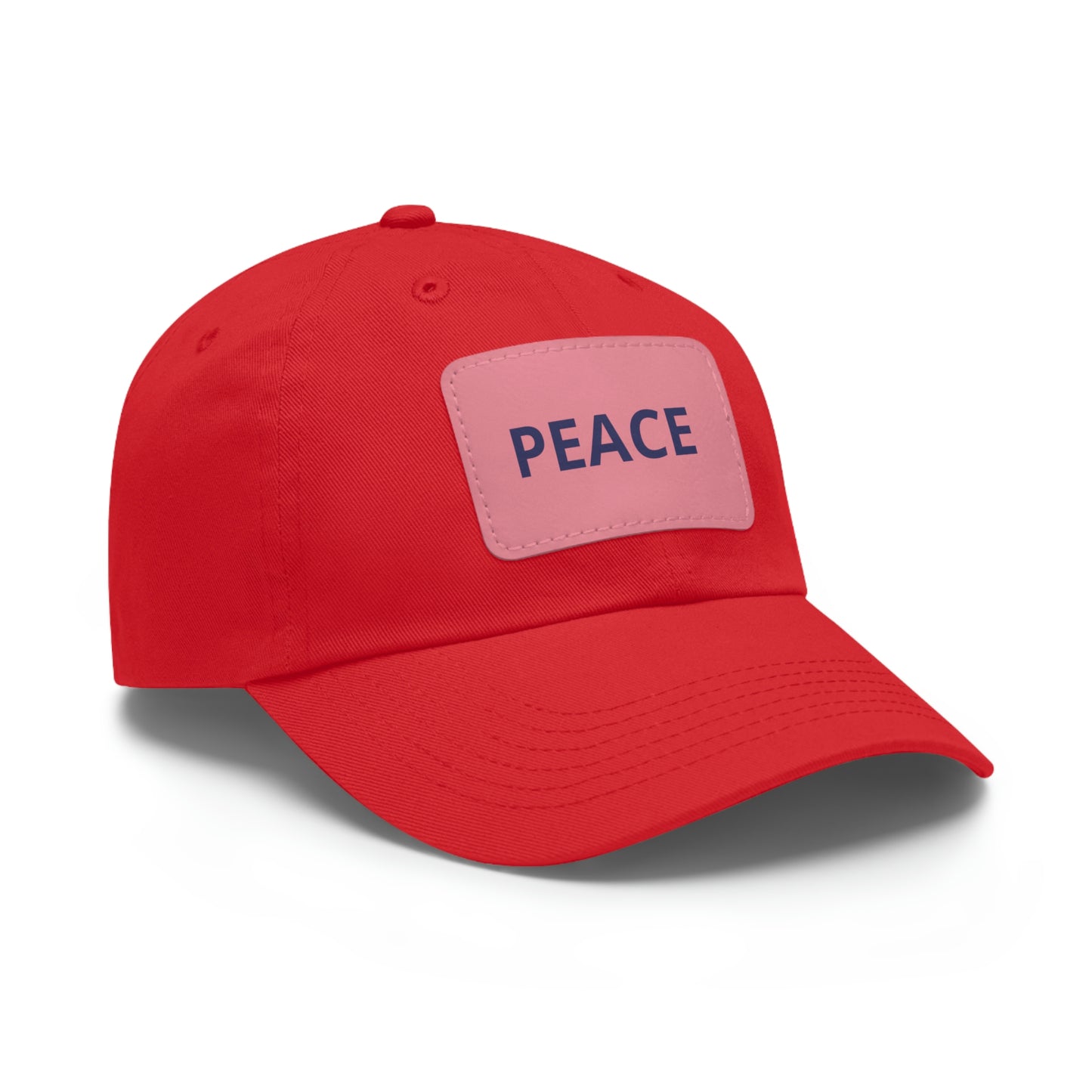 PEACE HAT WITH LEATHER PATCH