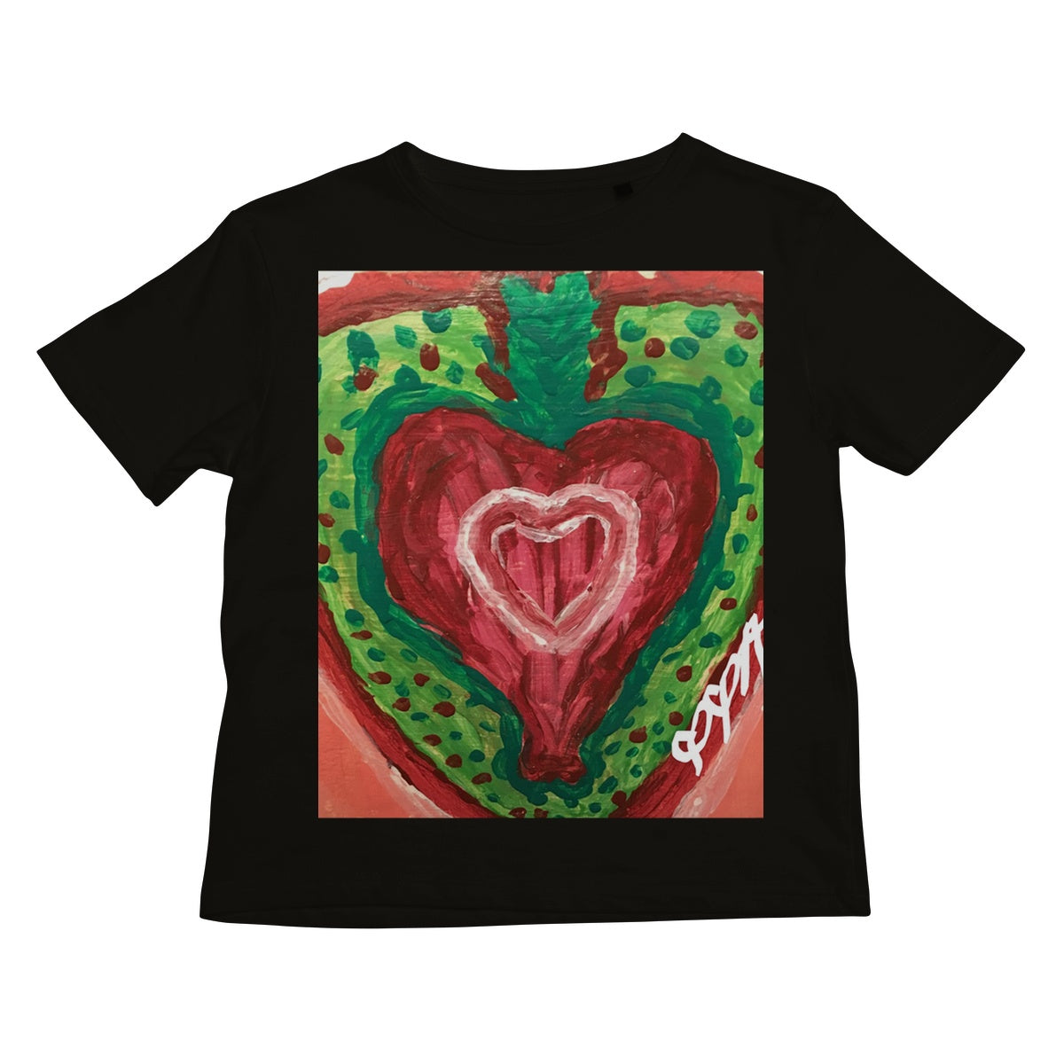 SACRED HEART OF THE SEED OF LIFE KIDS T-SHIRT