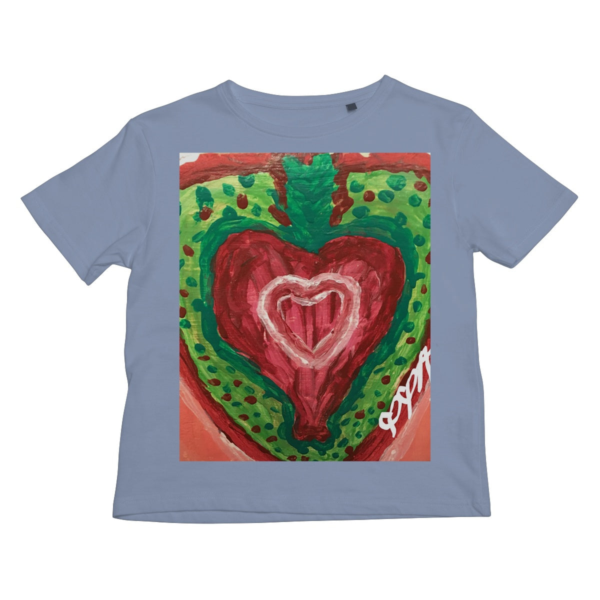 SACRED HEART OF THE SEED OF LIFE KIDS T-SHIRT