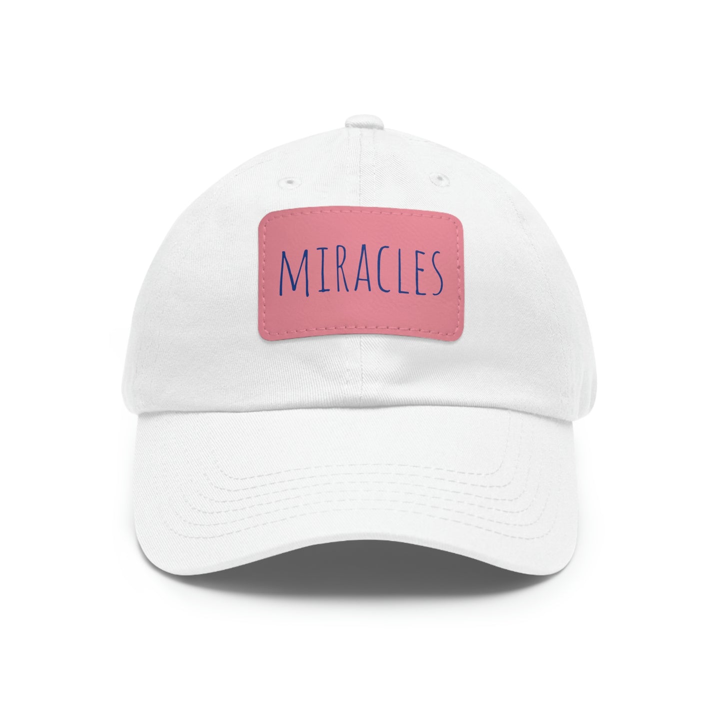 MIRACLES HAT WITH LEATHER PATCH