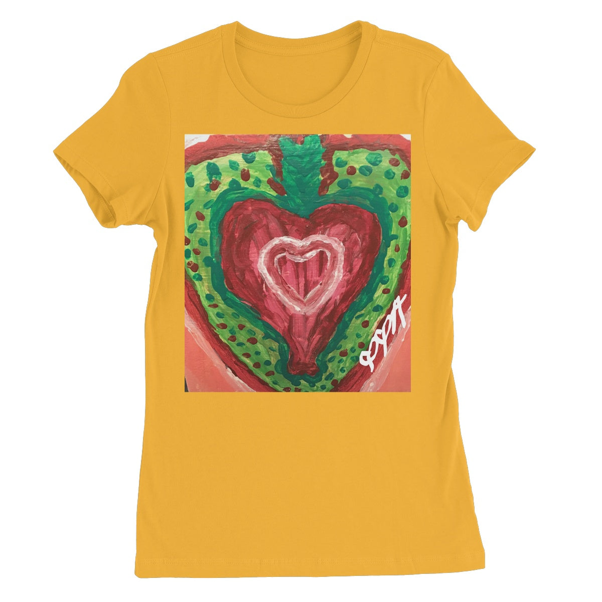 SACRED HEART OF THE SEED OF LIFE WOMEN'S FAVORITE T-SHIRT