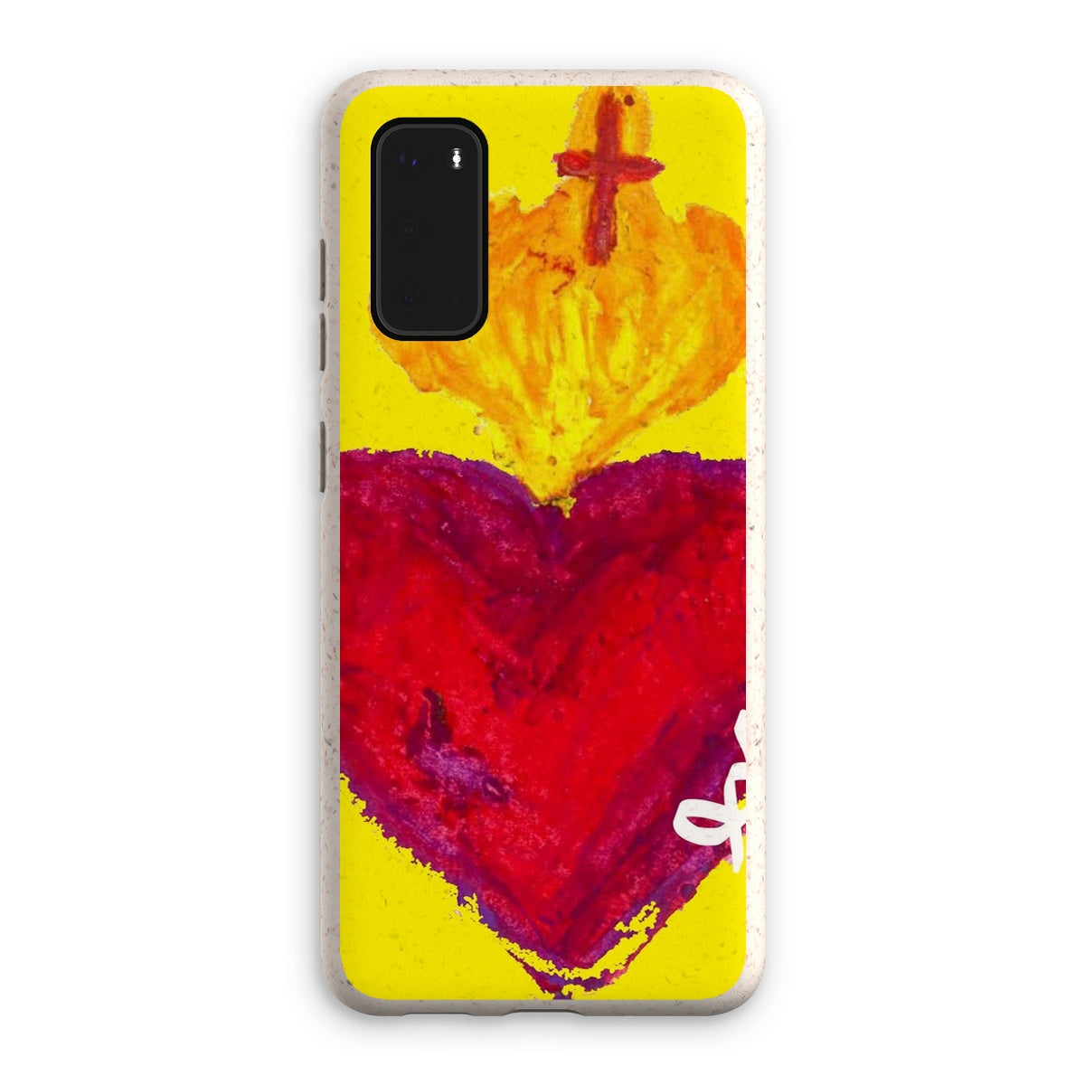 SACRED HEART ETERNAL LOVE ECO PHONE CASE