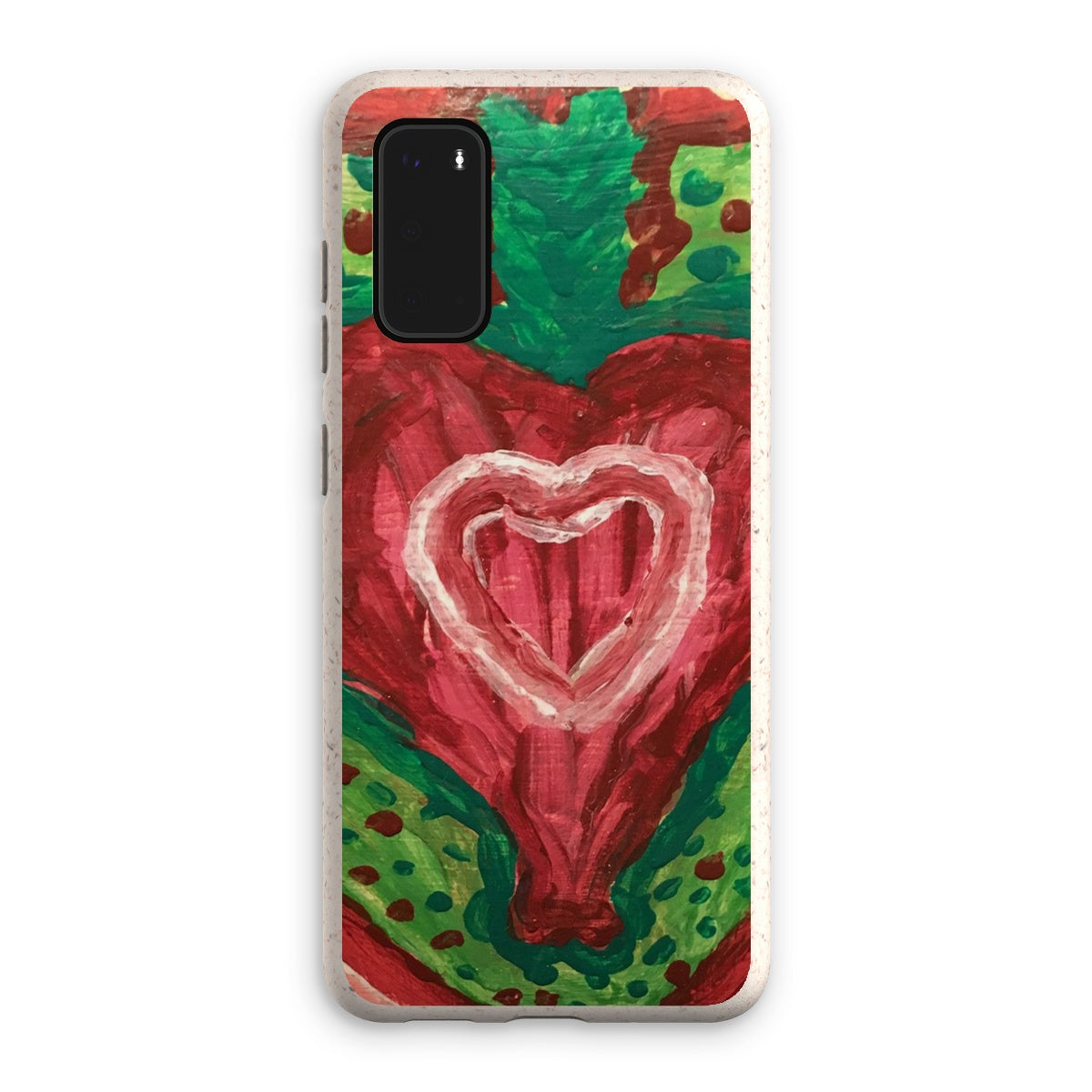 SACRED HEART OF THE SEED OF LIFE ECO PHONE CASE