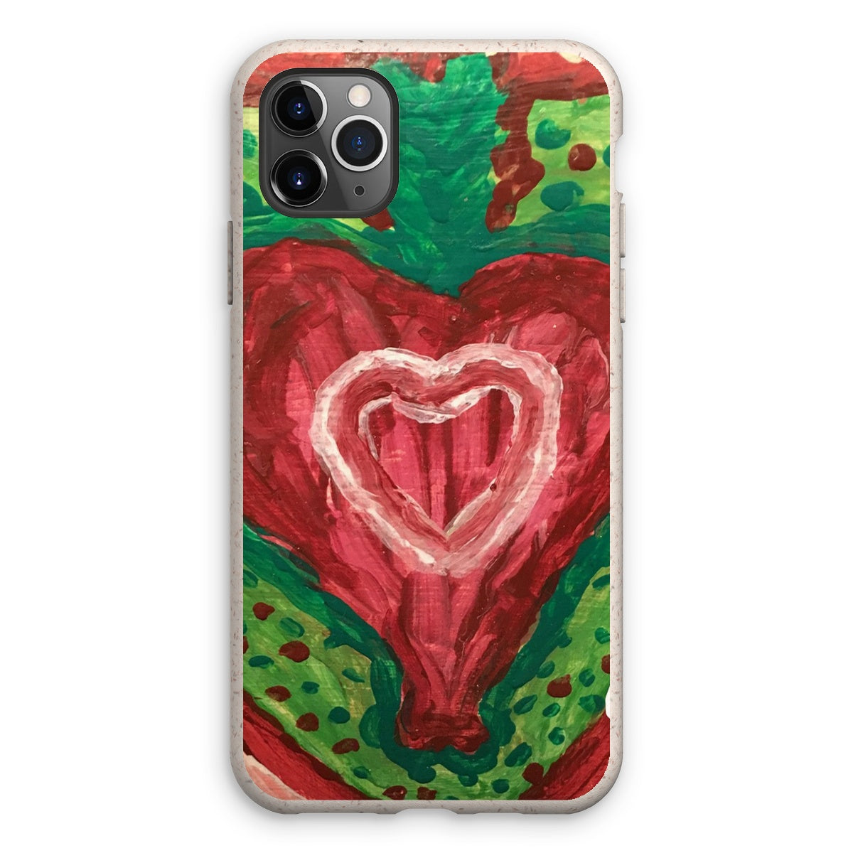 SACRED HEART OF THE SEED OF LIFE ECO PHONE CASE