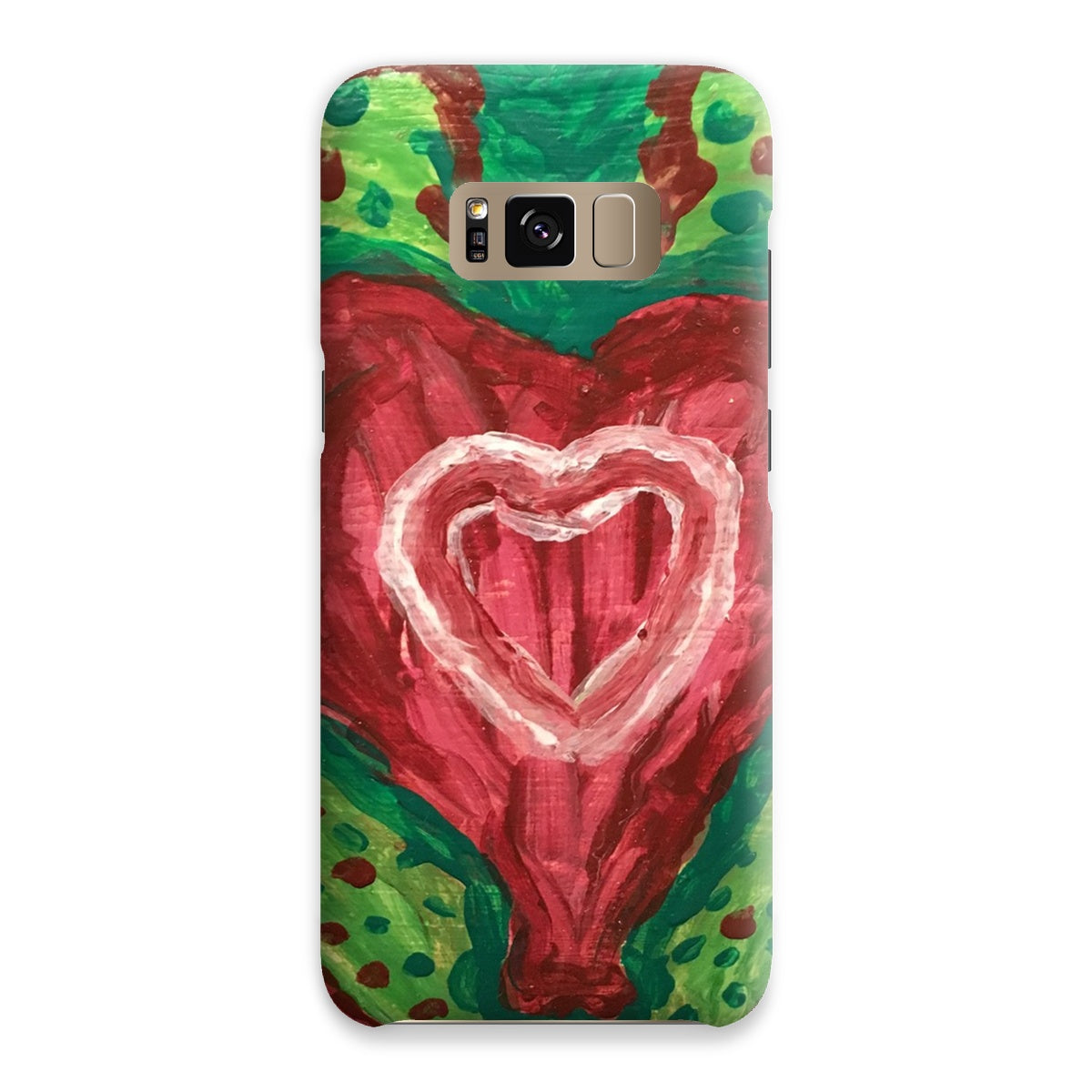 SACRED HEART OF THE SEED OF LIFE SNAP PHONE CASE