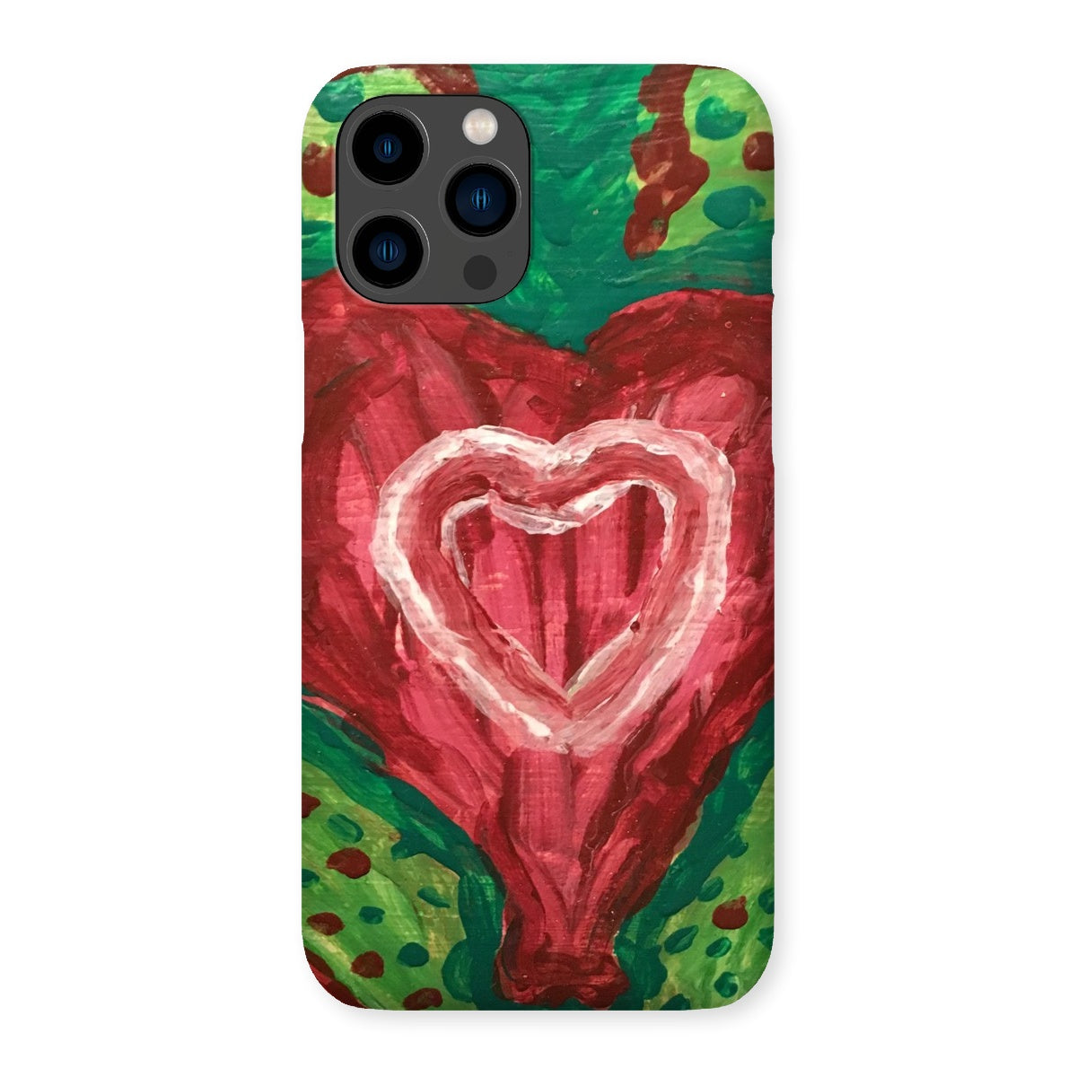 SACRED HEART OF THE SEED OF LIFE SNAP PHONE CASE