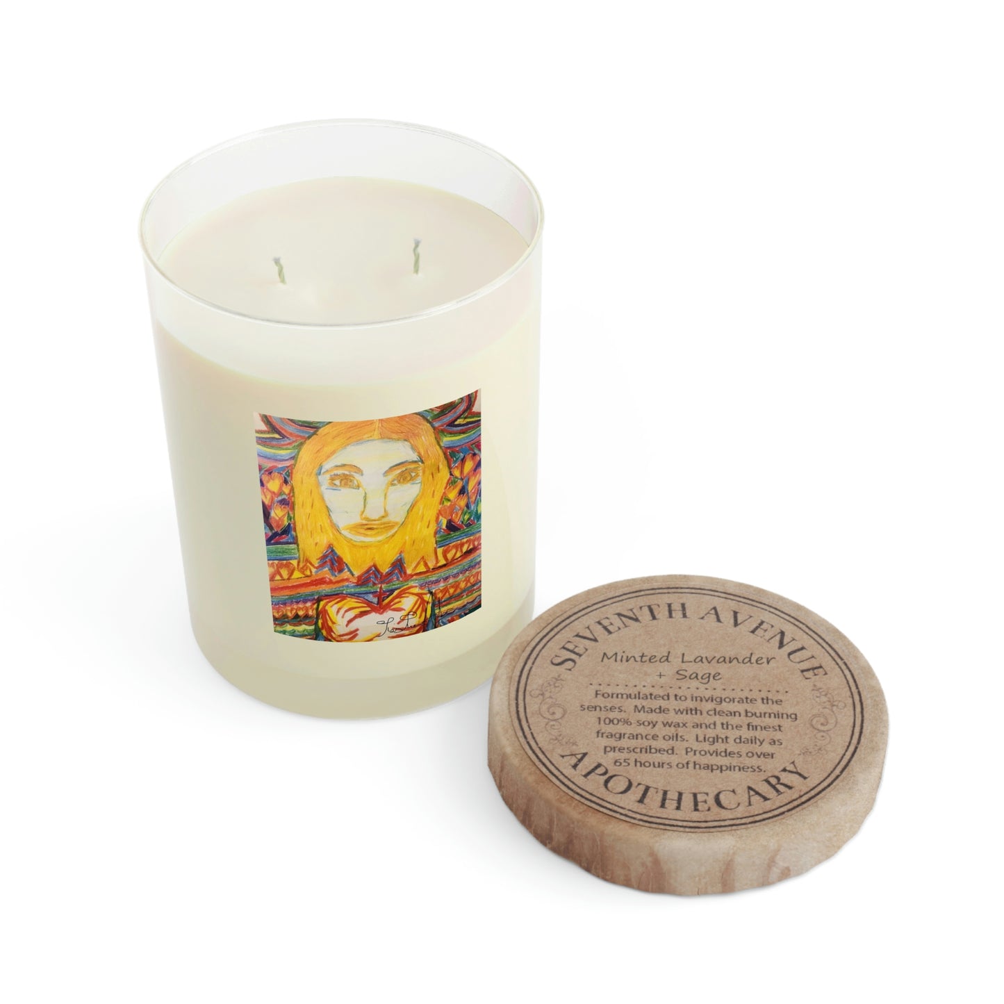 MICHAEL ARCH ANGEL MIRACLE CANDLE (Scented Candle - Full Glass, 11oz)