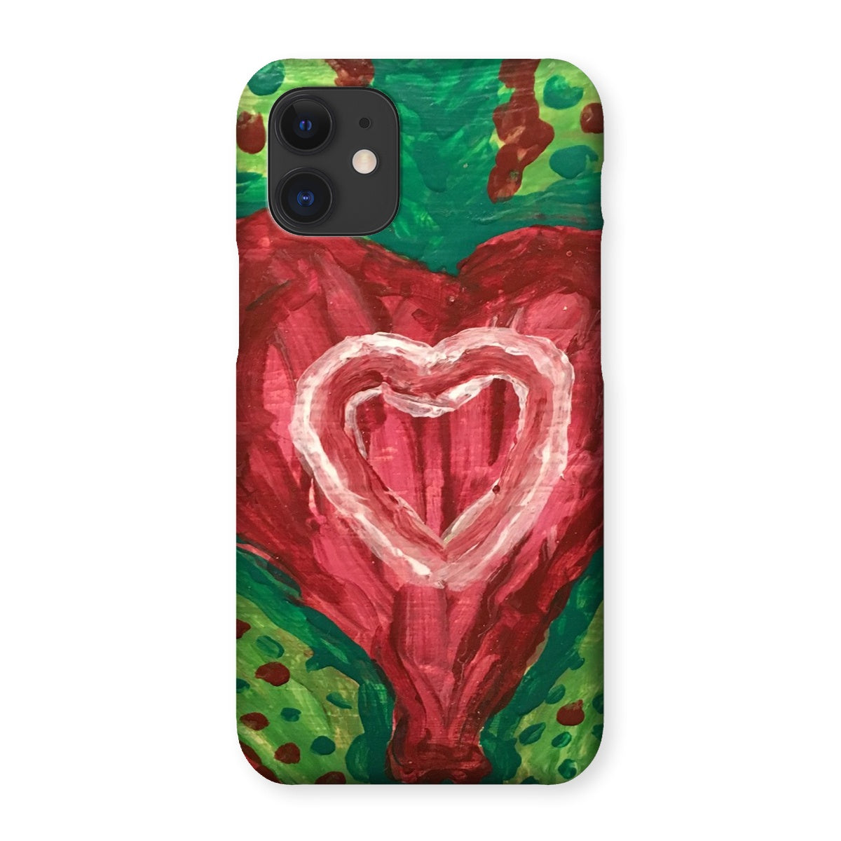 SACRED HEART OF THE SEED OF LIFE SNAP PHONE CASE