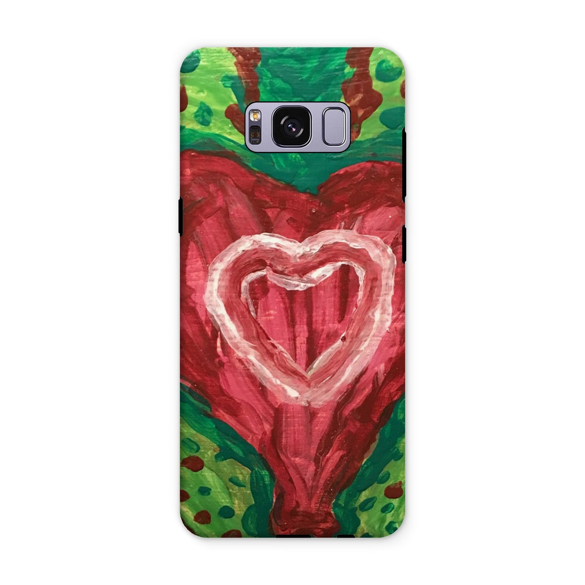 SACRED HEART OF THE SEED OF LIFE TOUGH PHONE CASE