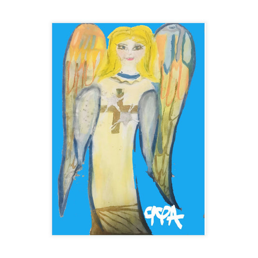 ANGEL OF LIGHT BLUE CARDS (Greeting Card Bundles (10, 30, 50 pcs))