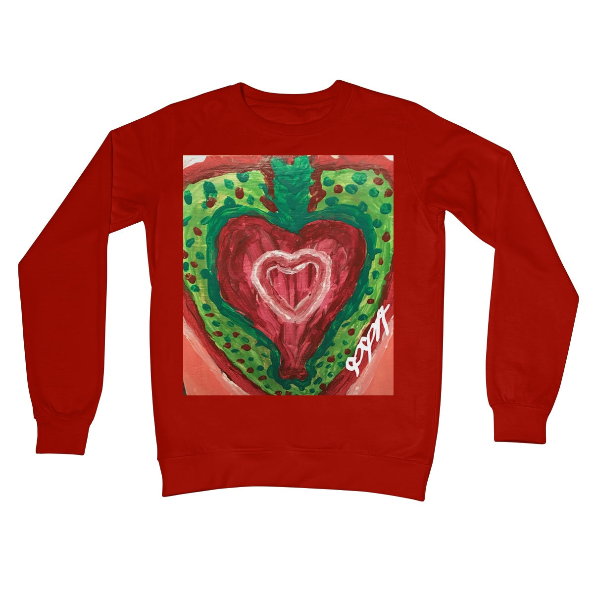 SACRED HEART OF THE SEED OF LIFE CREW NECK SWEATSHIRT