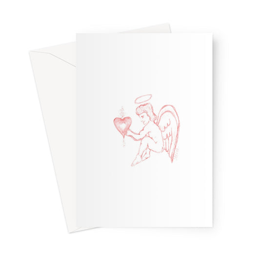 ANGEL OF THE MIRACLE OF HEART LOVE GREETING CARDS