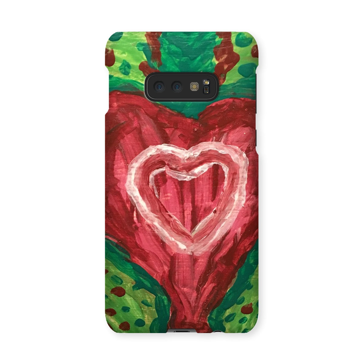 SACRED HEART OF THE SEED OF LIFE SNAP PHONE CASE