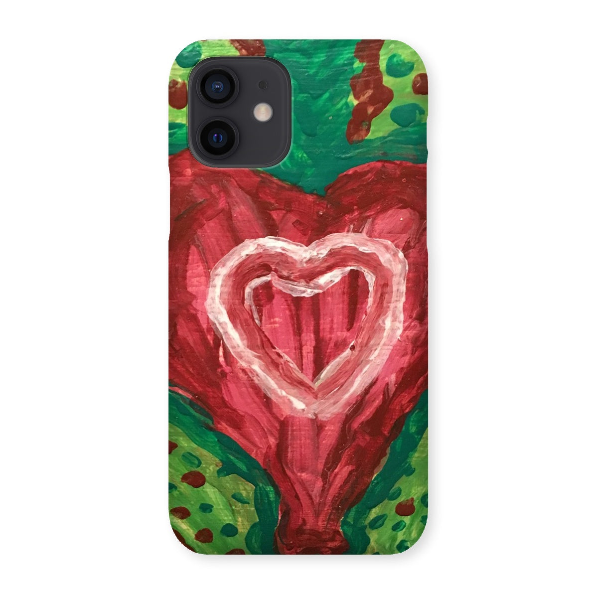 SACRED HEART OF THE SEED OF LIFE SNAP PHONE CASE