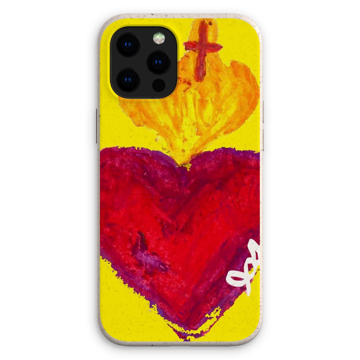 SACRED HEART ETERNAL LOVE ECO PHONE CASE