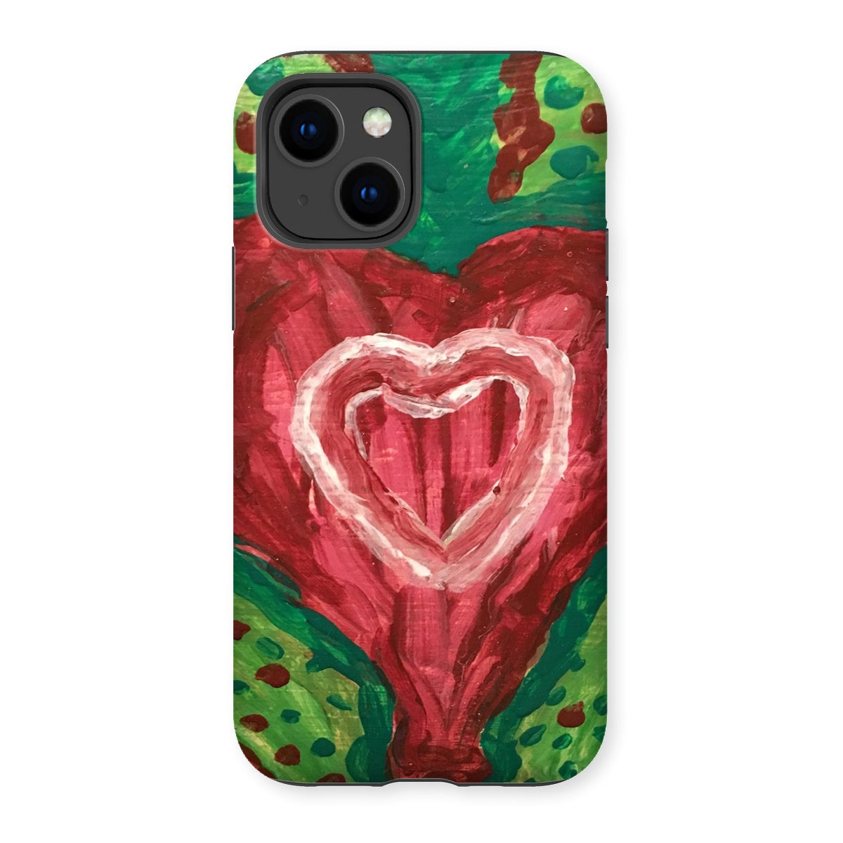 SACRED HEART OF THE SEED OF LIFE TOUGH PHONE CASE