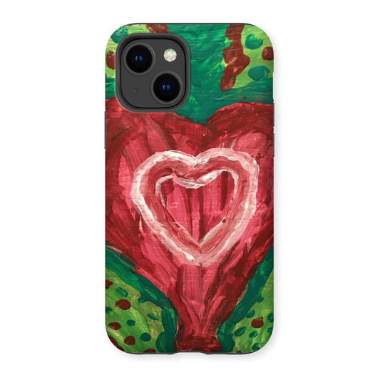 SACRED HEART OF THE SEED OF LIFE TOUGH PHONE CASE