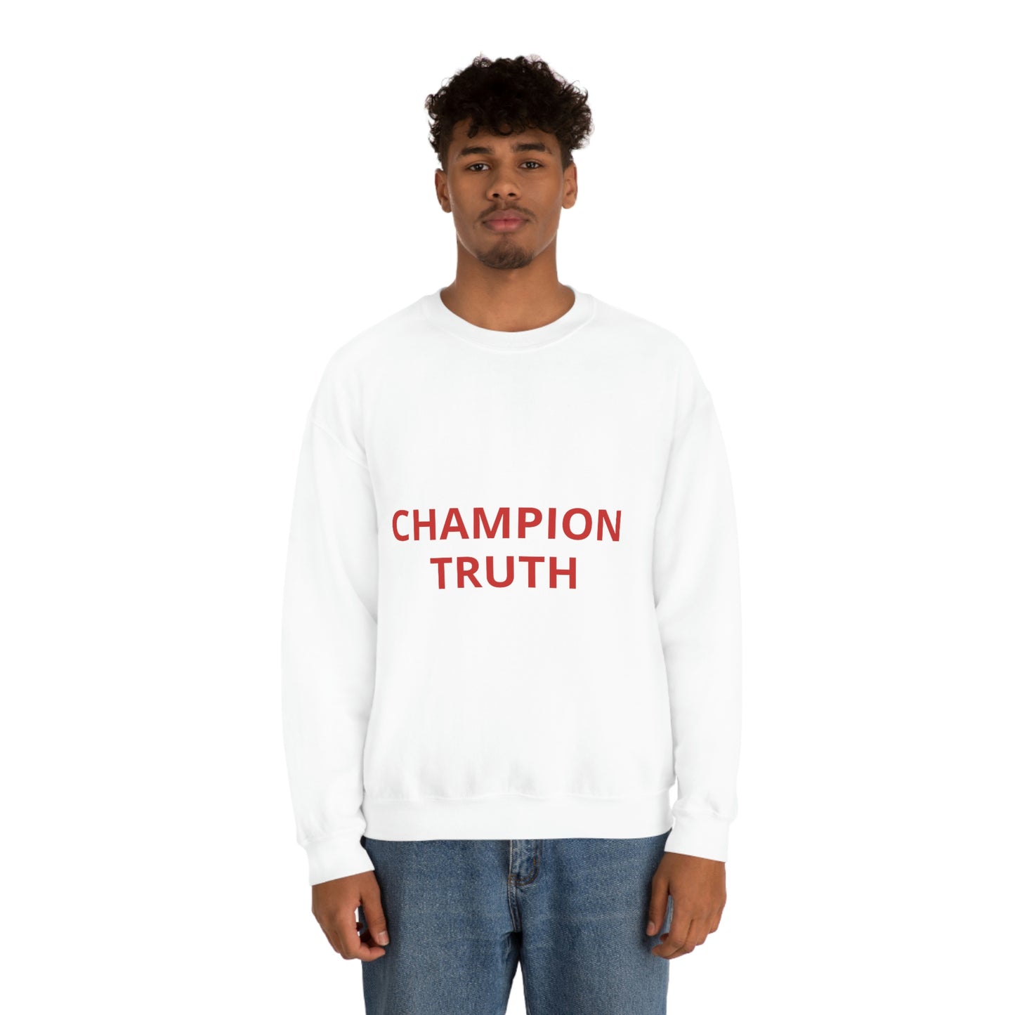 Unisex Heavy Blend™ Crewneck Sweatshirt CHAMPION OF TRUTH