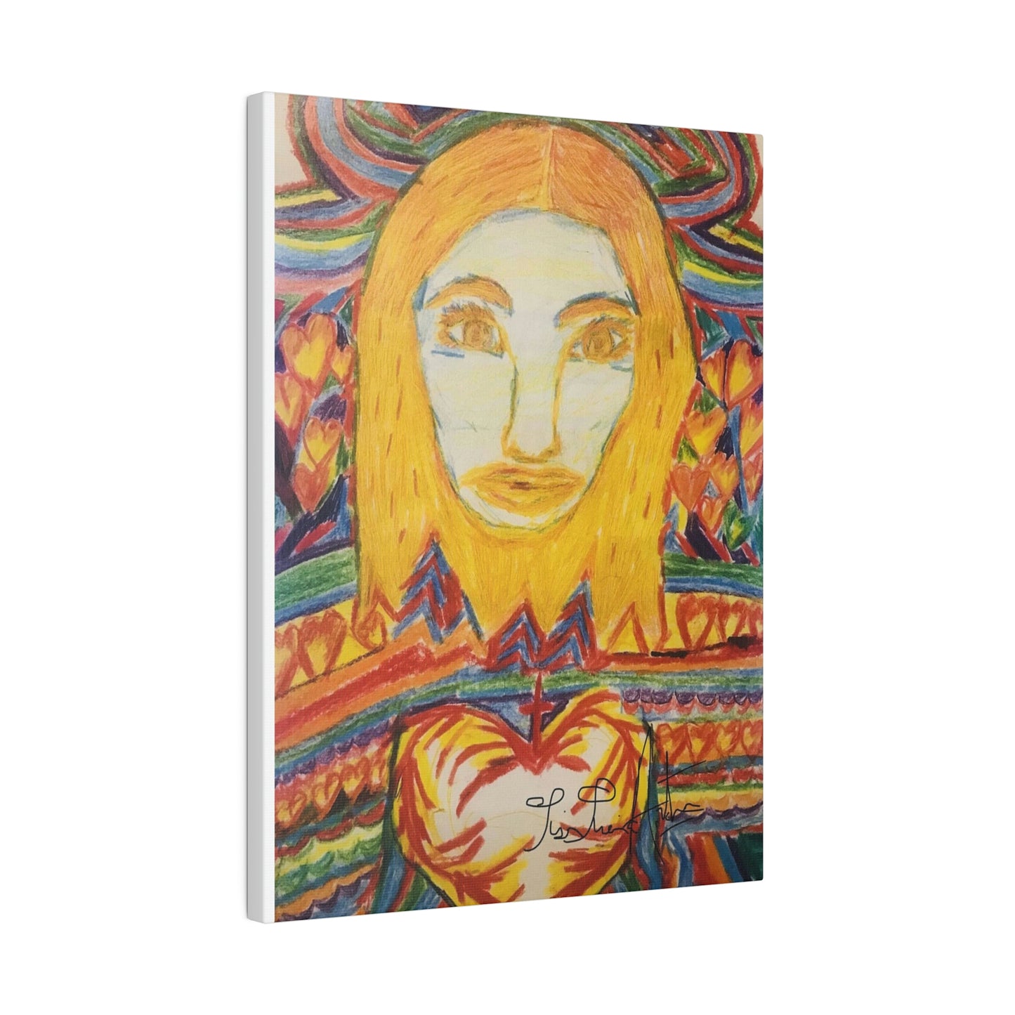 MICHAEL ARCH ANGEL MIRACLE CANVAS (Matte Canvas, Stretched, 0.75")