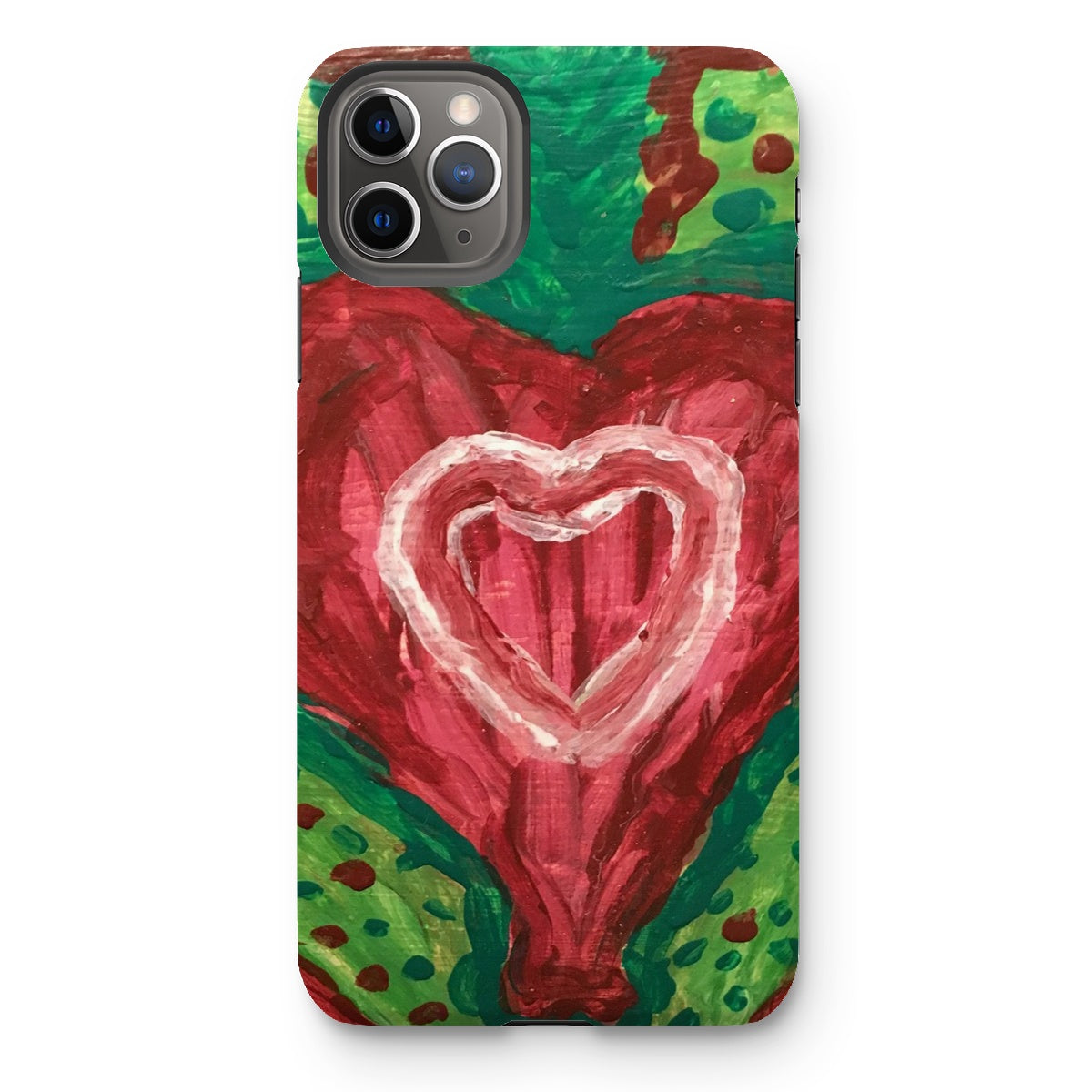 SACRED HEART OF THE SEED OF LIFE TOUGH PHONE CASE