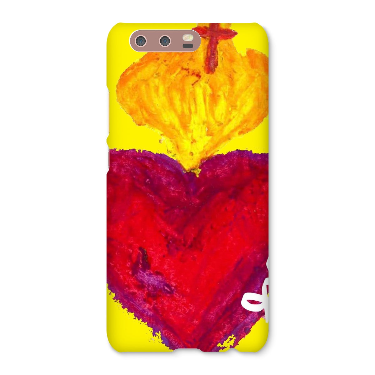 SACRED HEART ETERNAL LOVE SNAP PHONE CASE