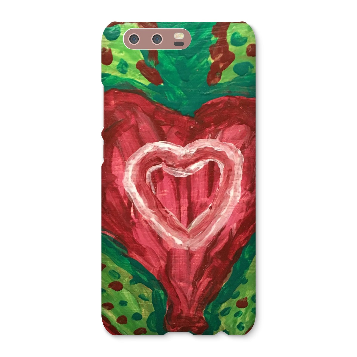 SACRED HEART OF THE SEED OF LIFE SNAP PHONE CASE