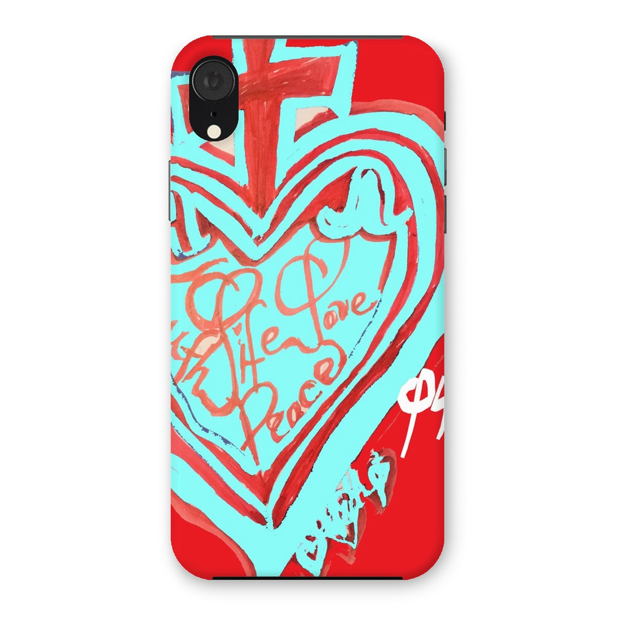 SACRED HEART OF HAPPINESS SNAP PHONE CASE