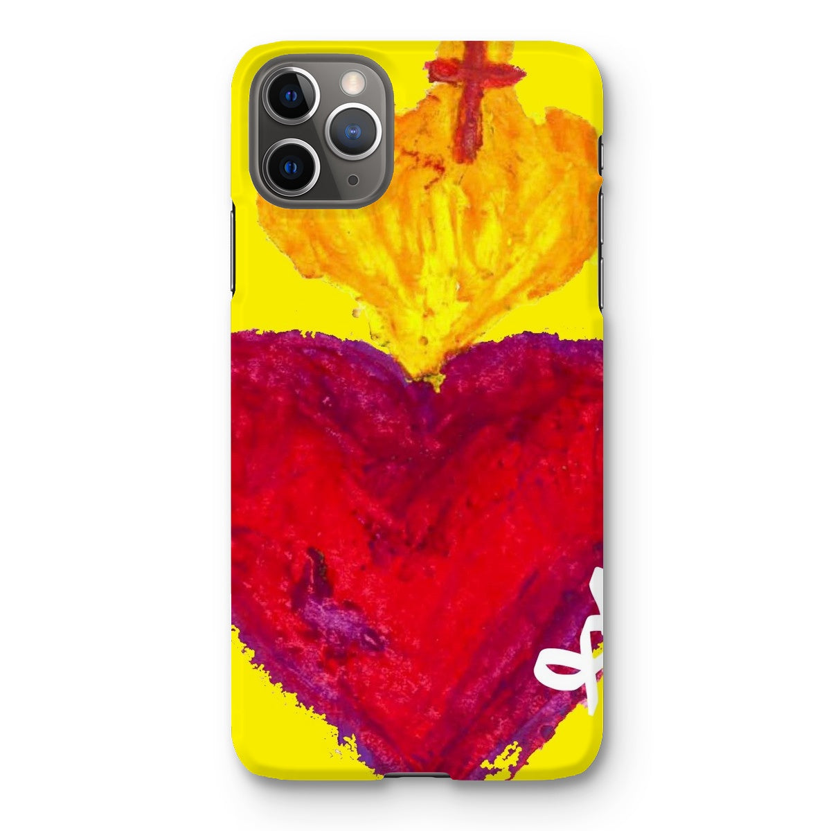 SACRED HEART ETERNAL LOVE SNAP PHONE CASE