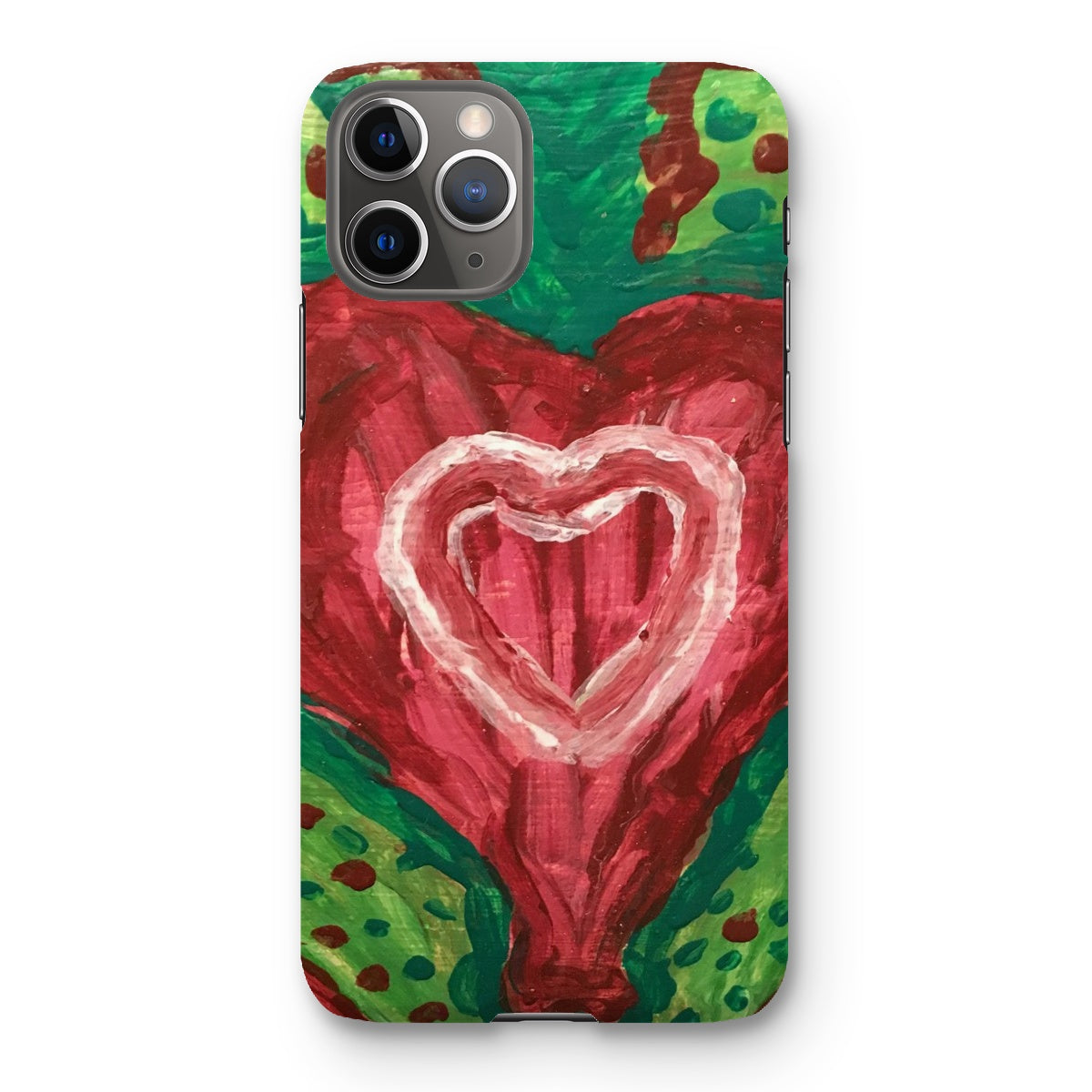 SACRED HEART OF THE SEED OF LIFE SNAP PHONE CASE