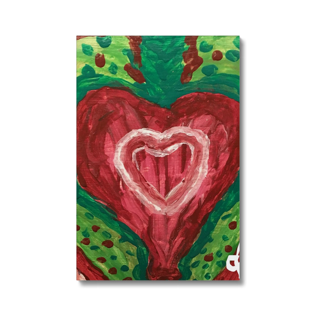 SACRED HEART OF THE SEED OF LIFE ECO CANVAS