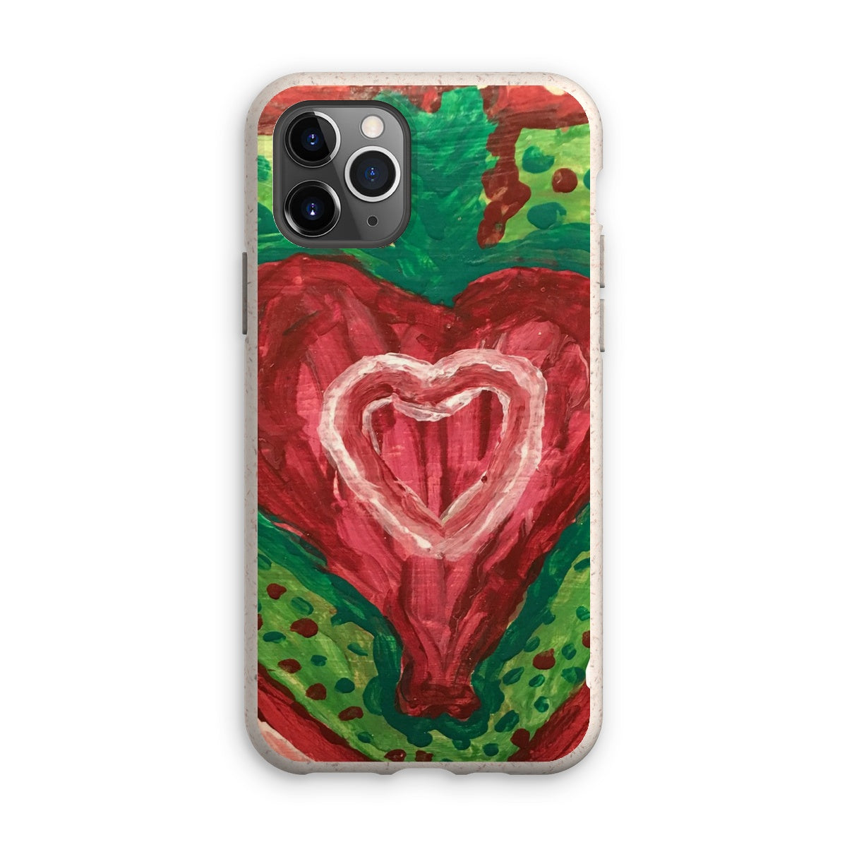 SACRED HEART OF THE SEED OF LIFE ECO PHONE CASE