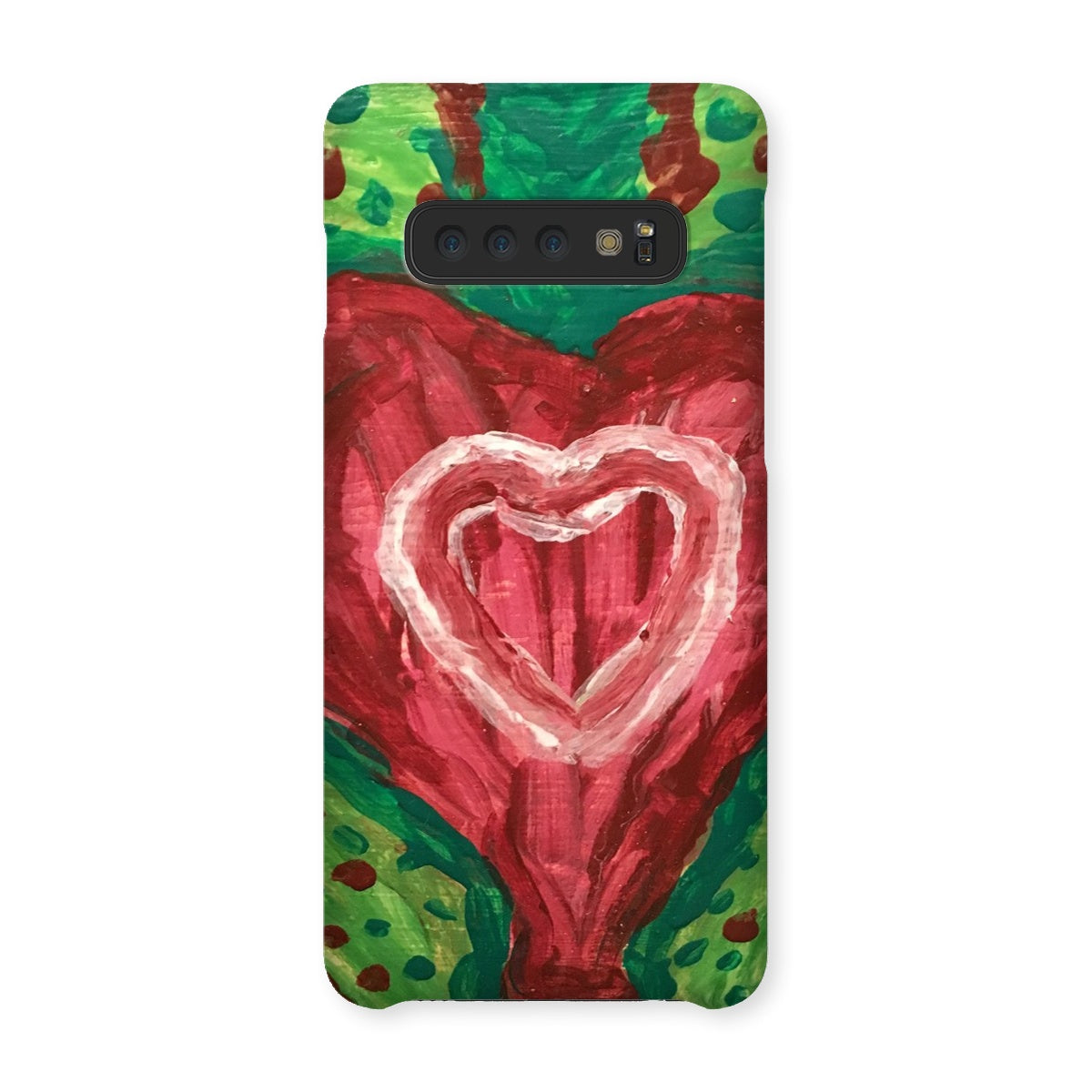 SACRED HEART OF THE SEED OF LIFE SNAP PHONE CASE