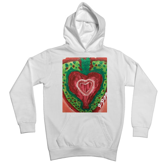 SACRED HEART OF THE SEED OF LIFE KIDS HOODIE