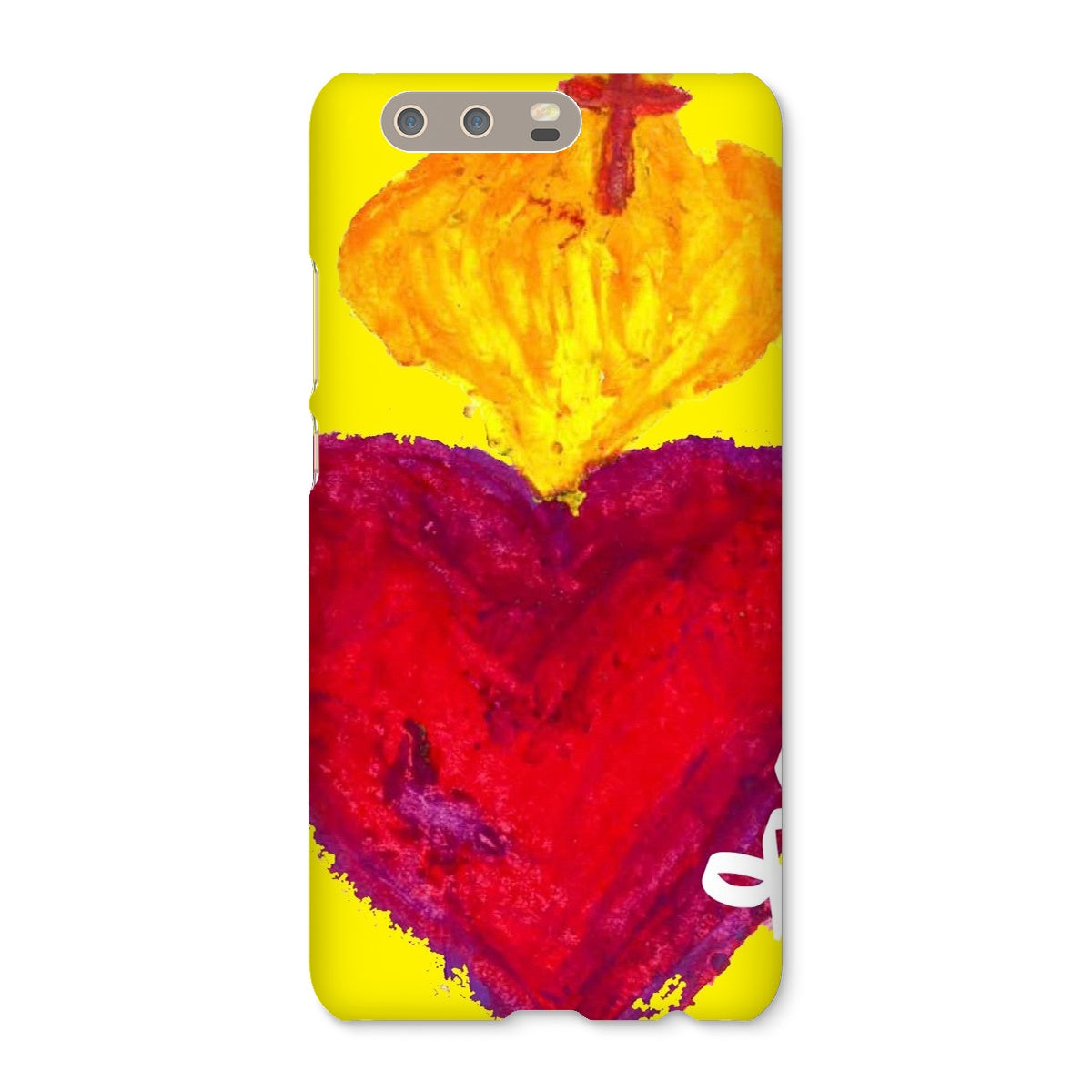 SACRED HEART ETERNAL LOVE SNAP PHONE CASE